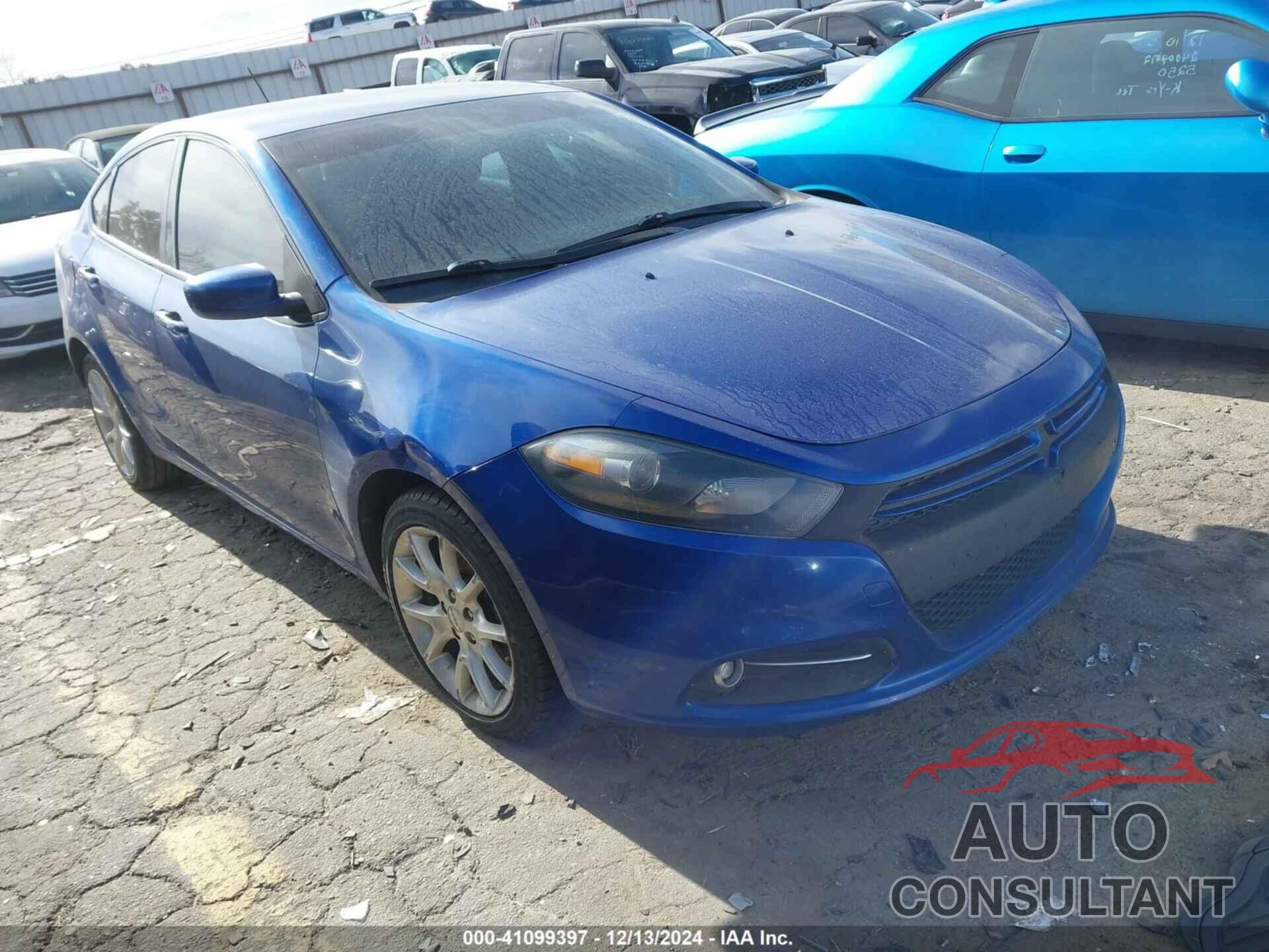 DODGE DART 2013 - 1C3CDFBH4DD134326
