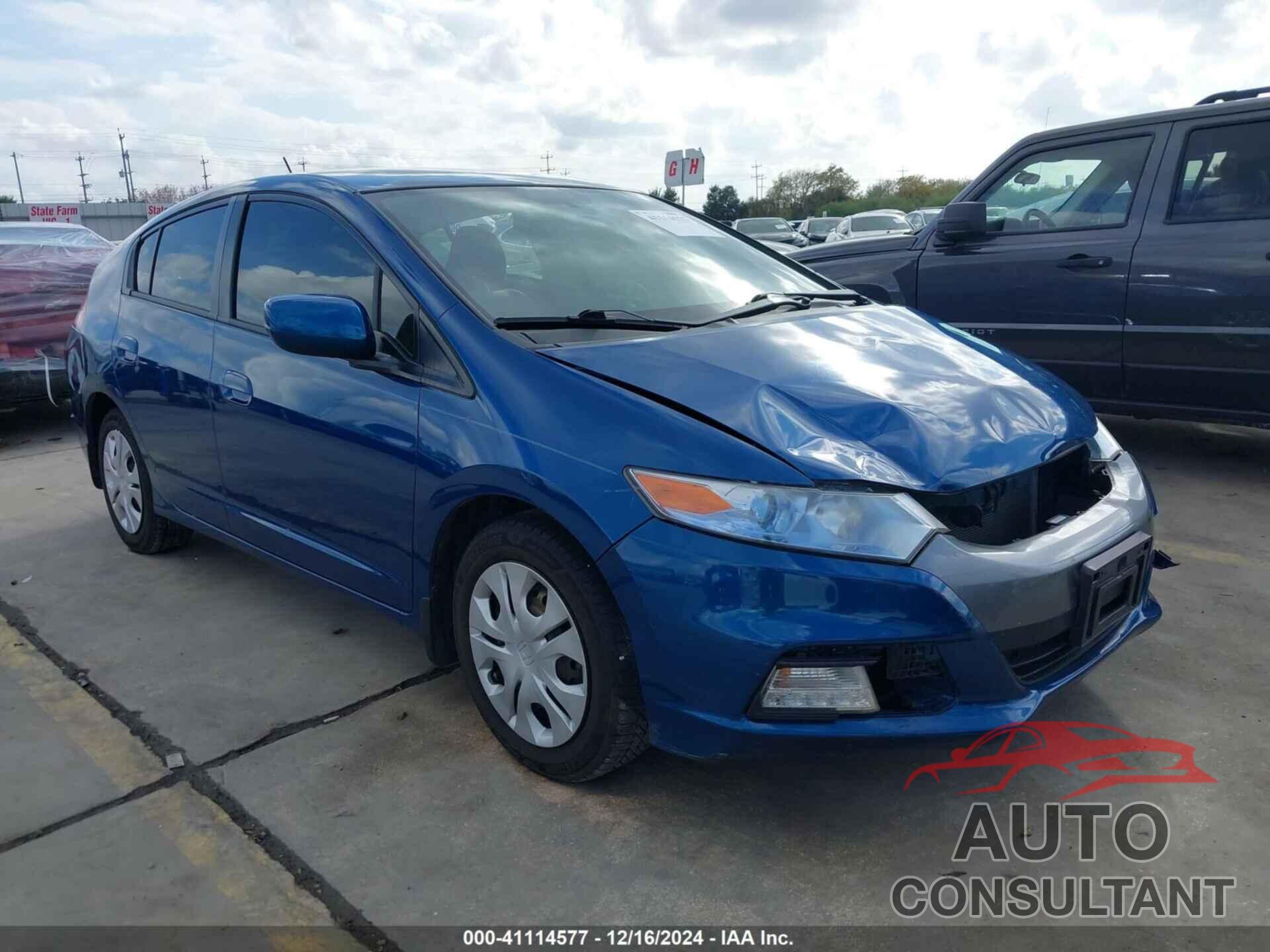 HONDA INSIGHT 2014 - JHMZE2H51ES001169