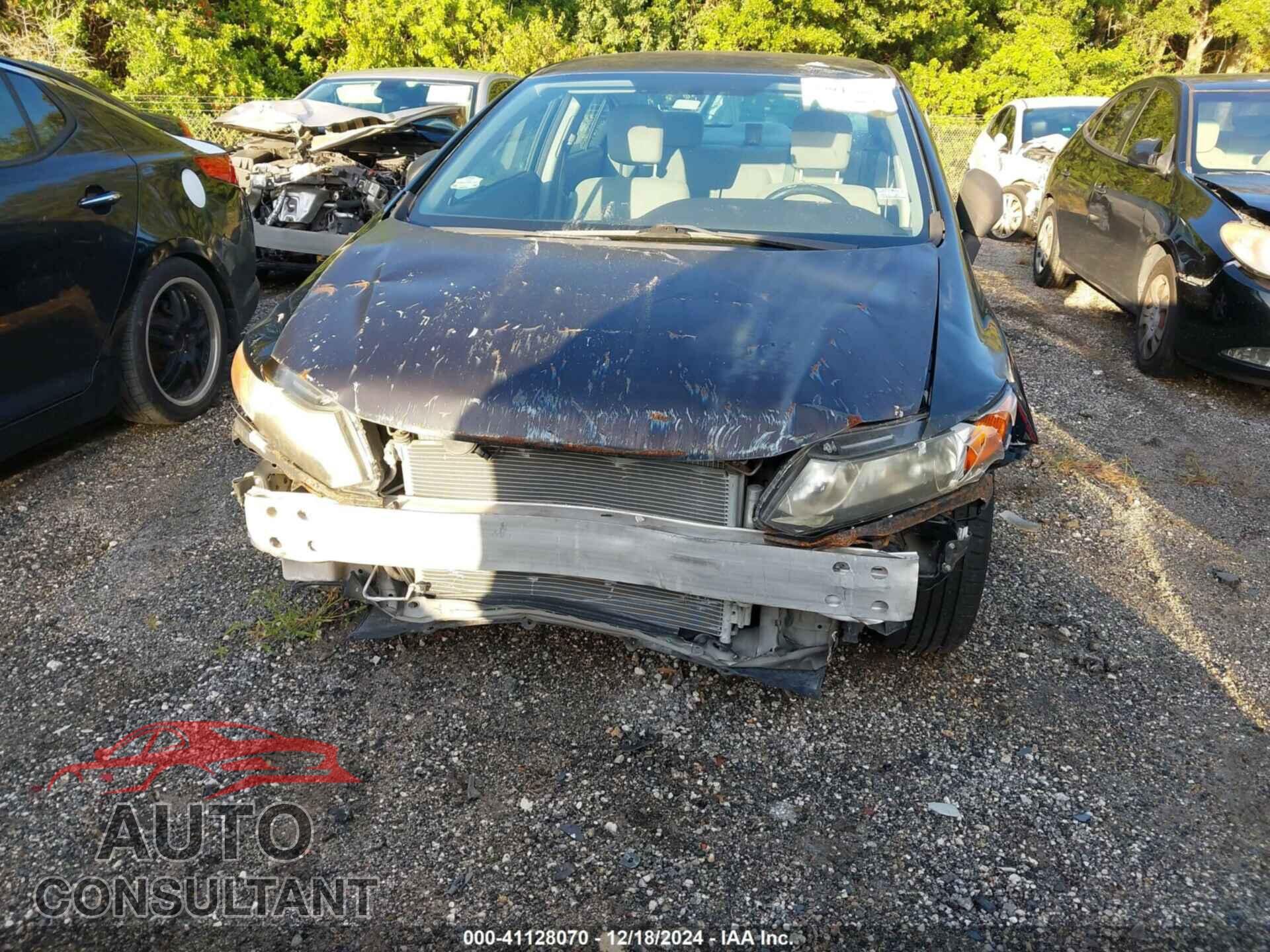 HONDA CIVIC 2012 - 19XFB2F54CE016216