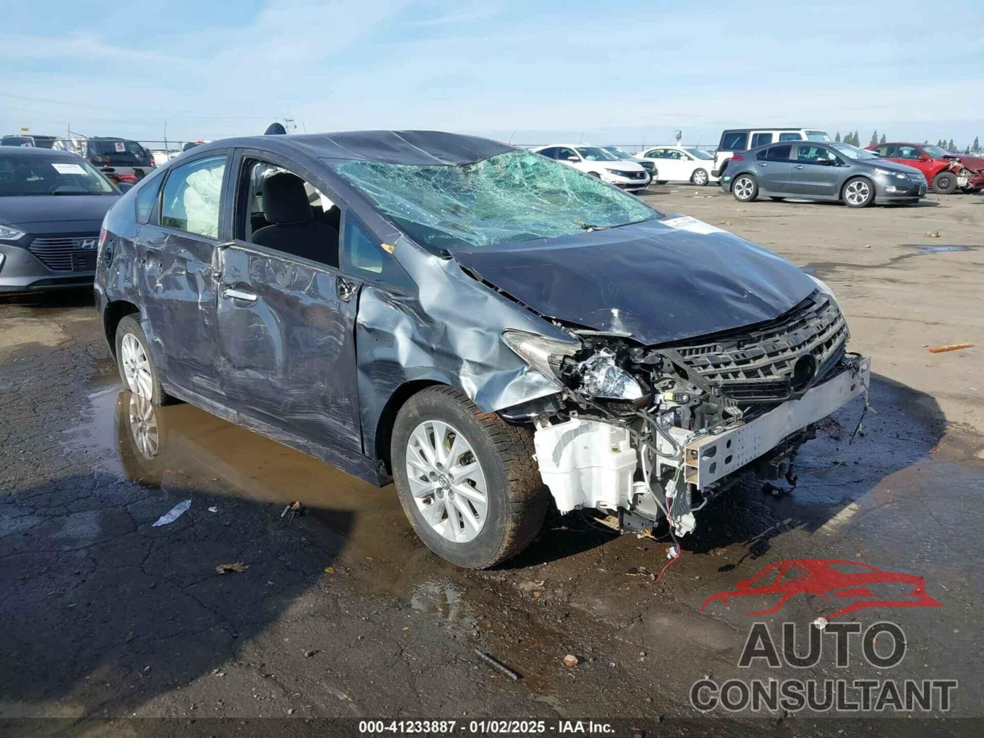 TOYOTA PRIUS PLUG-IN 2012 - JTDKN3DPXC3022819
