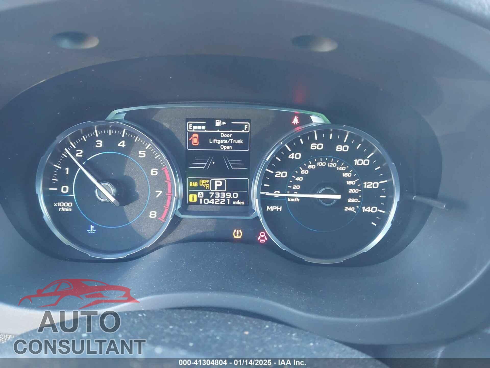 SUBARU FORESTER 2017 - JF2SJAWC8HH532348