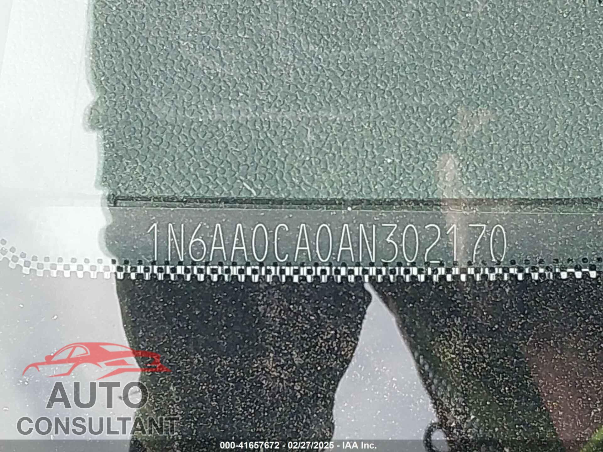 NISSAN TITAN 2010 - 1N6AA0CA0AN302170