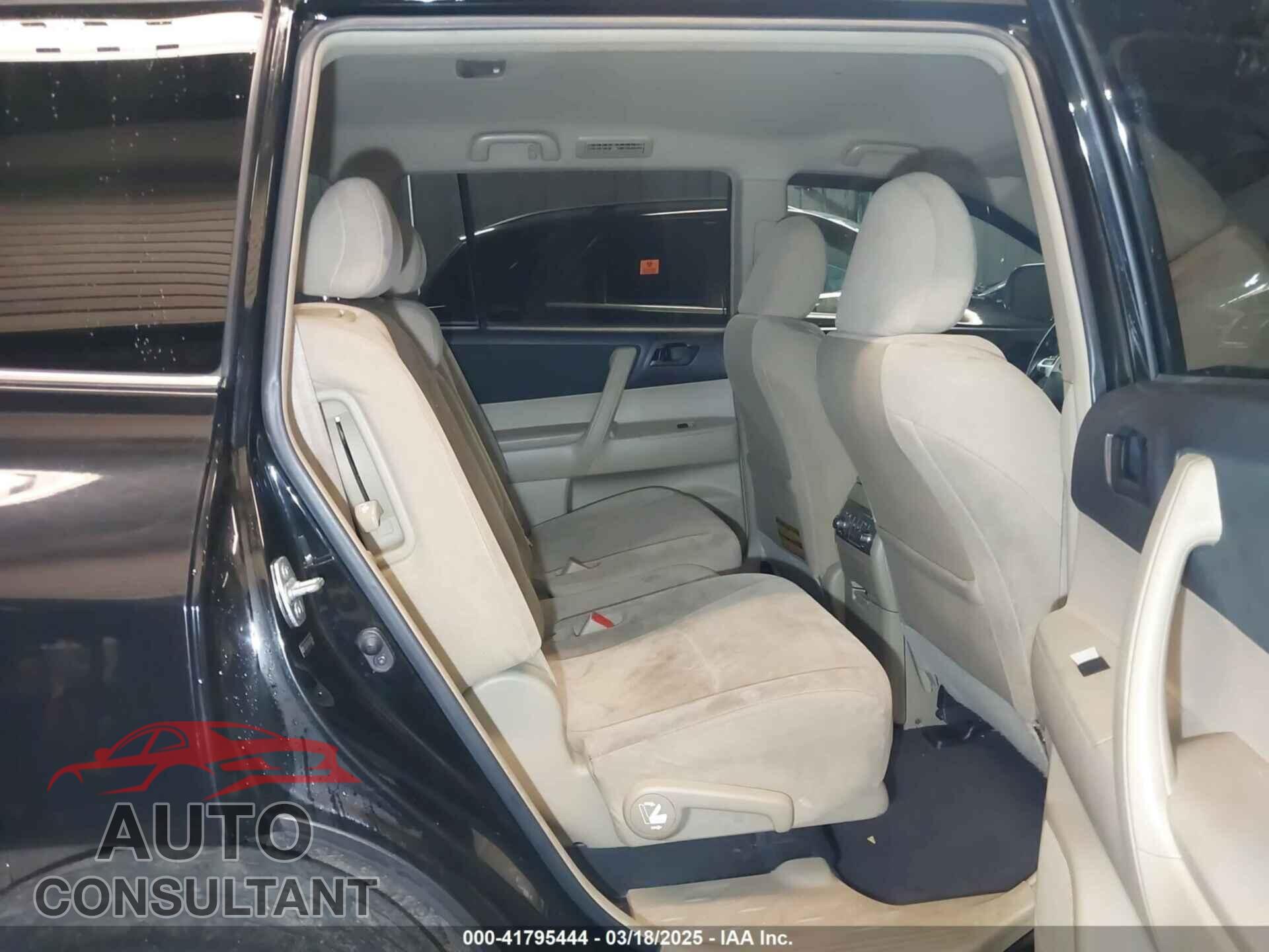 TOYOTA HIGHLANDER 2013 - 5TDZA3EH8DS032069