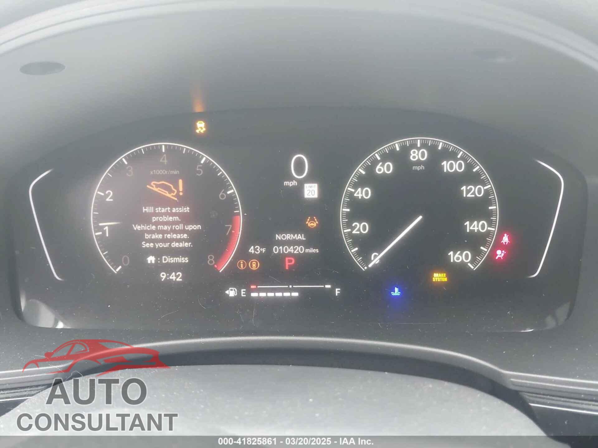 HONDA CIVIC 2025 - 2HGFE2F58SH500434
