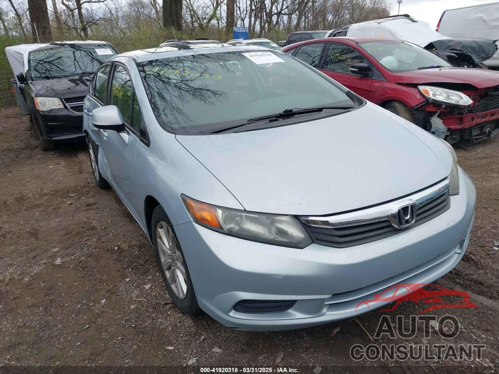 HONDA CIVIC 2012 - 2HGFB2F82CH506220