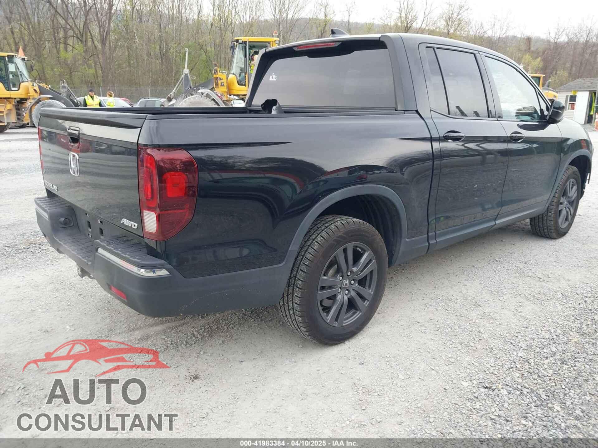 HONDA RIDGELINE 2019 - 5FPYK3F10KB046552