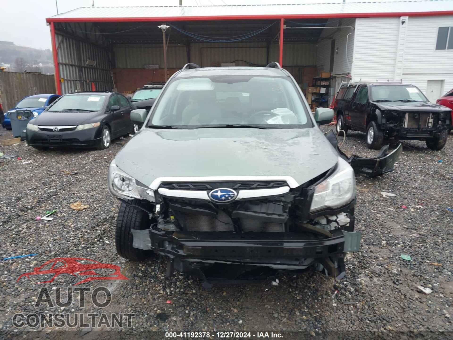 SUBARU FORESTER 2017 - JF2SJAJCXHH451049
