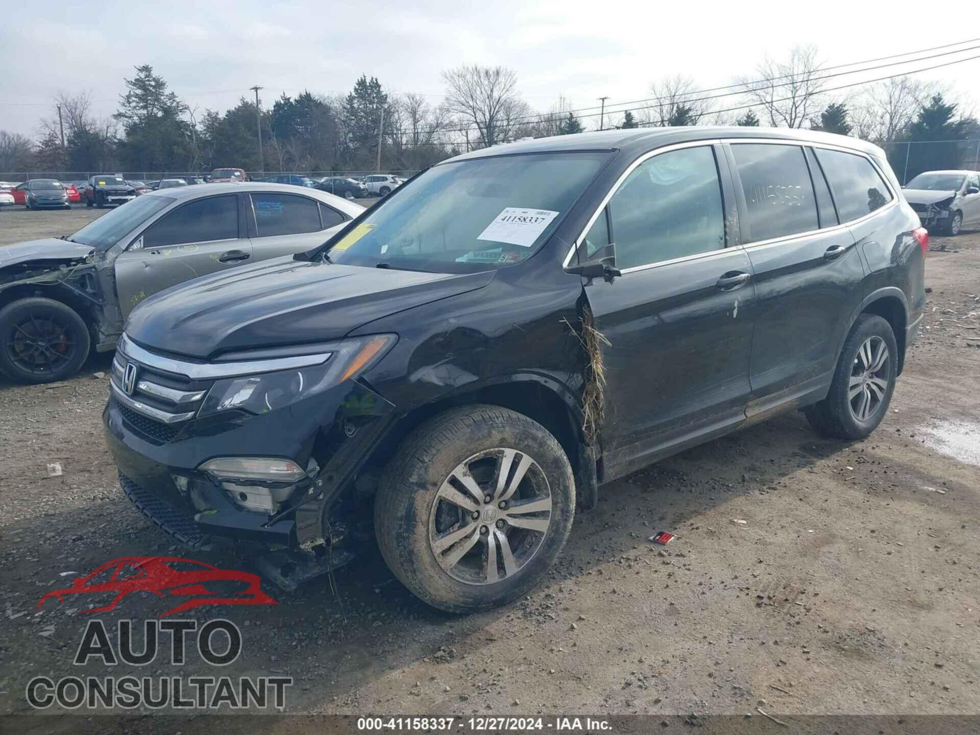 HONDA PILOT 2016 - 5FNYF6H3XGB043405