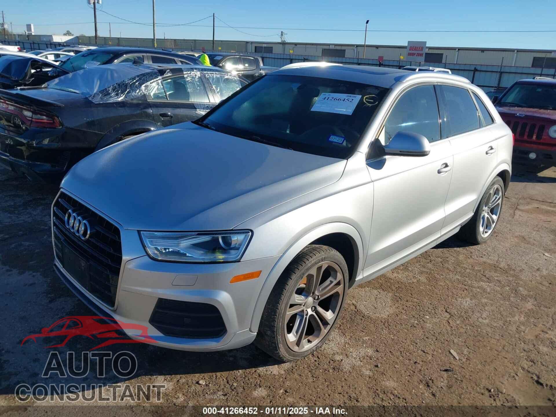 AUDI Q3 2016 - WA1BFCFS2GR002110