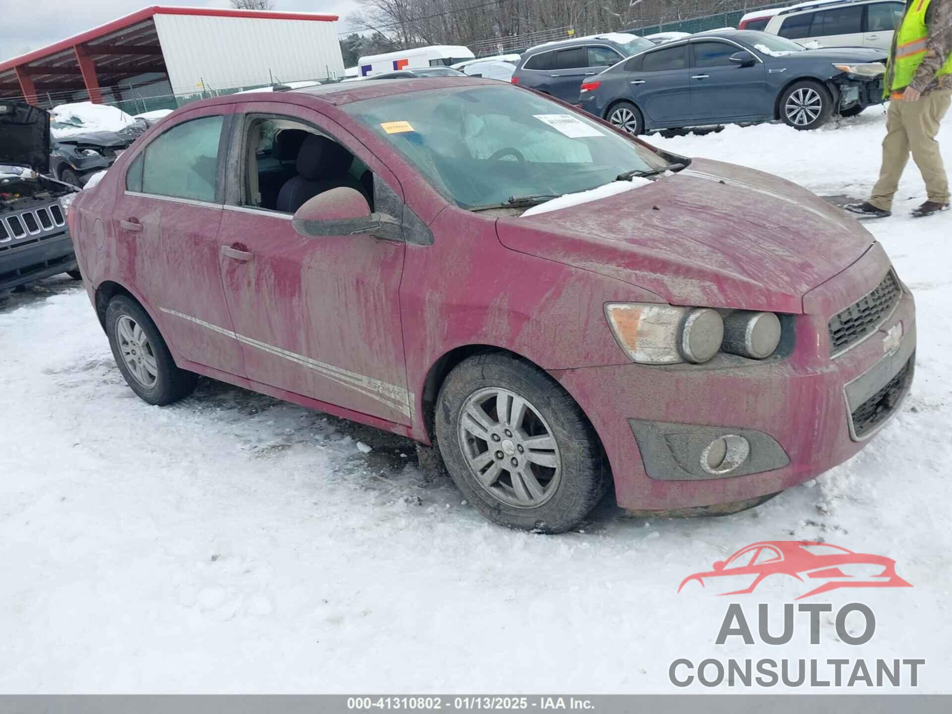 CHEVROLET SONIC 2014 - 1G1JD5SH6E4114957