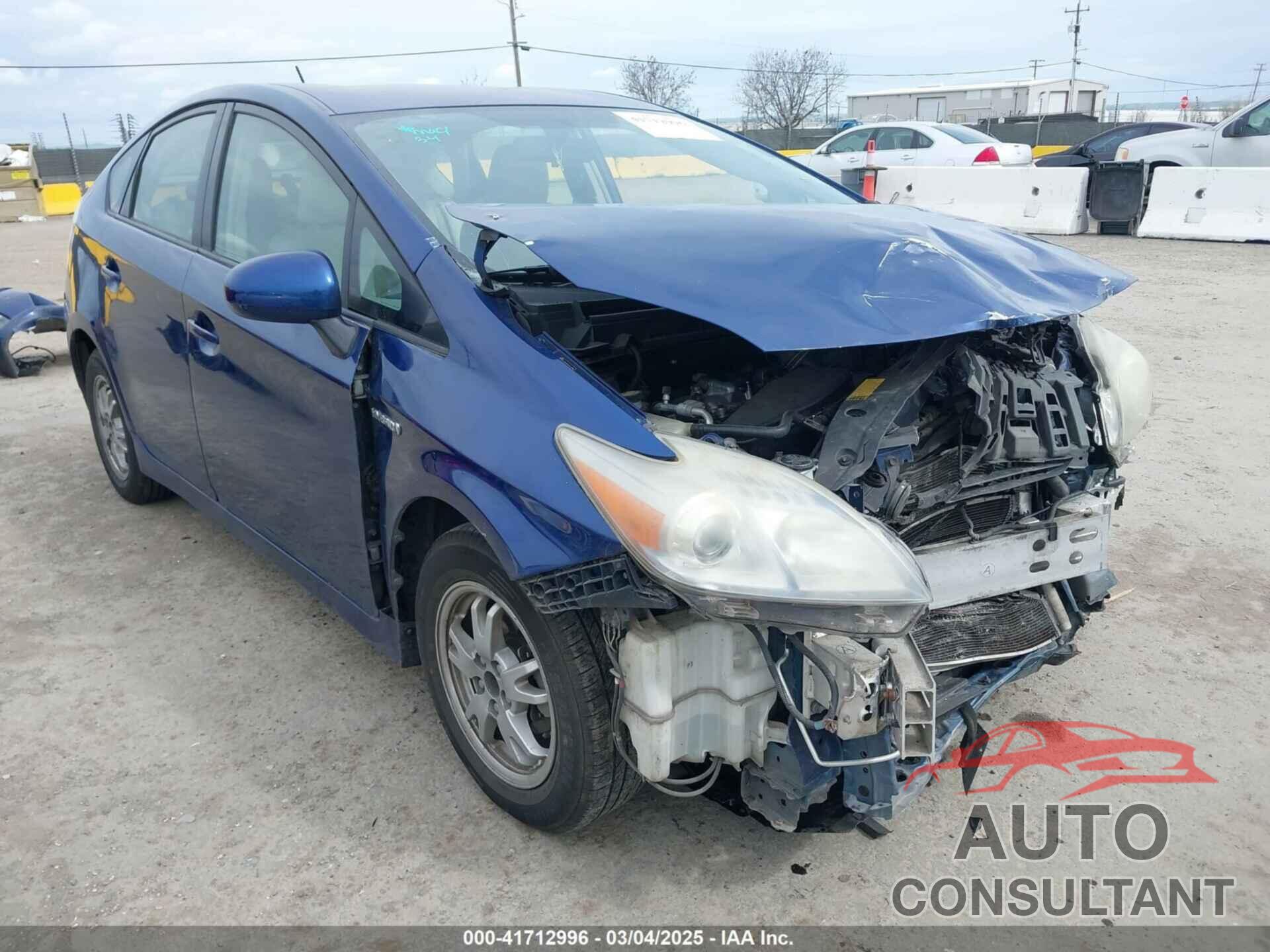 TOYOTA PRIUS 2011 - JTDKN3DU2B1406836