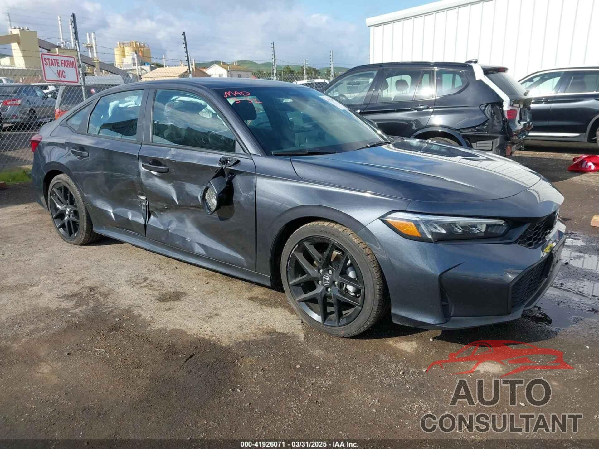 HONDA CIVIC 2025 - 2HGFE2F53SH529498