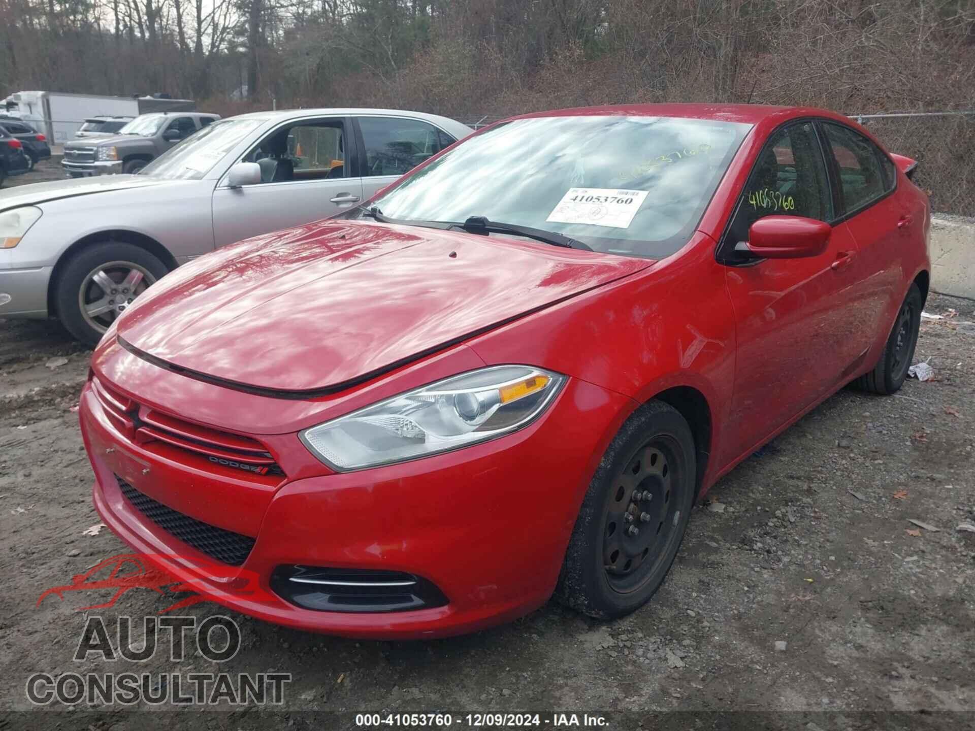 DODGE DART 2014 - 1C3CDFAA4ED693039