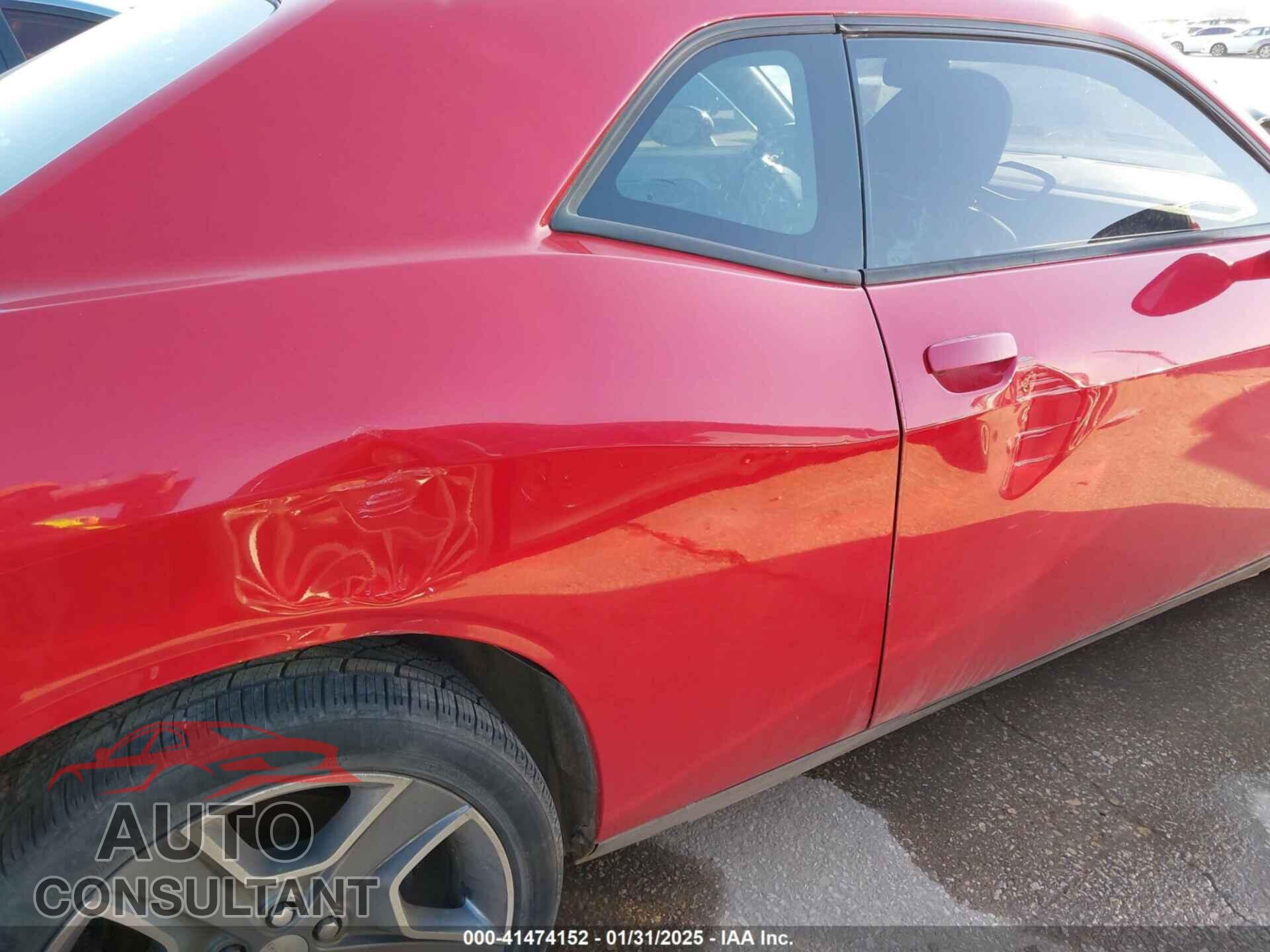 DODGE CHALLENGER 2012 - 2C3CDYAG7CH121236