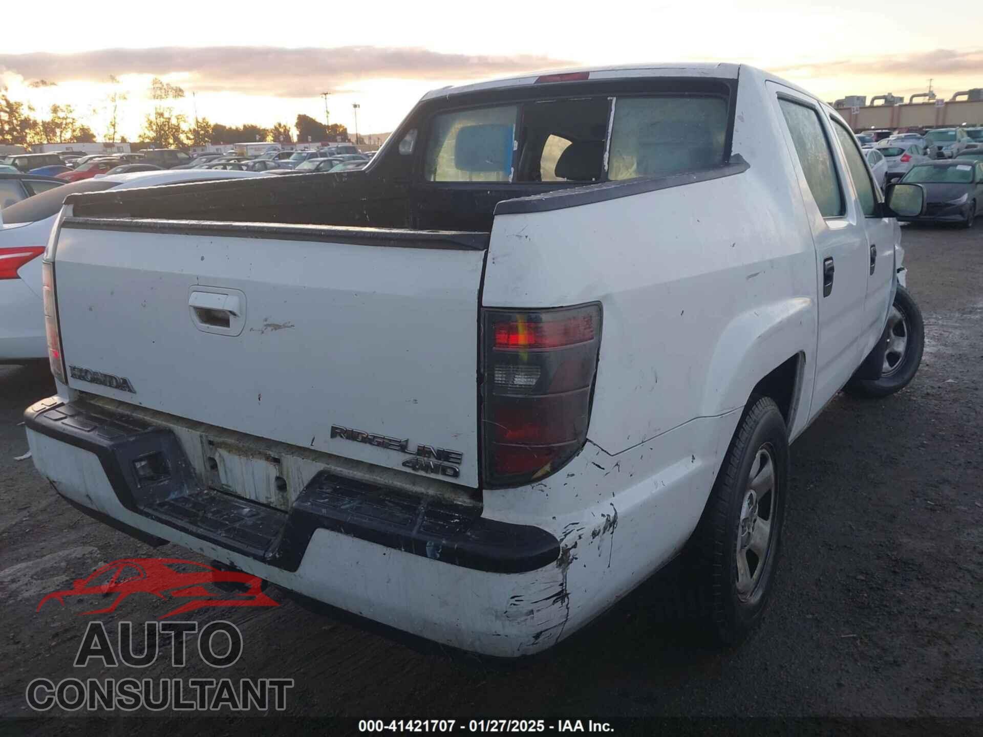HONDA RIDGELINE 2013 - 5FPYK1F22DB006697