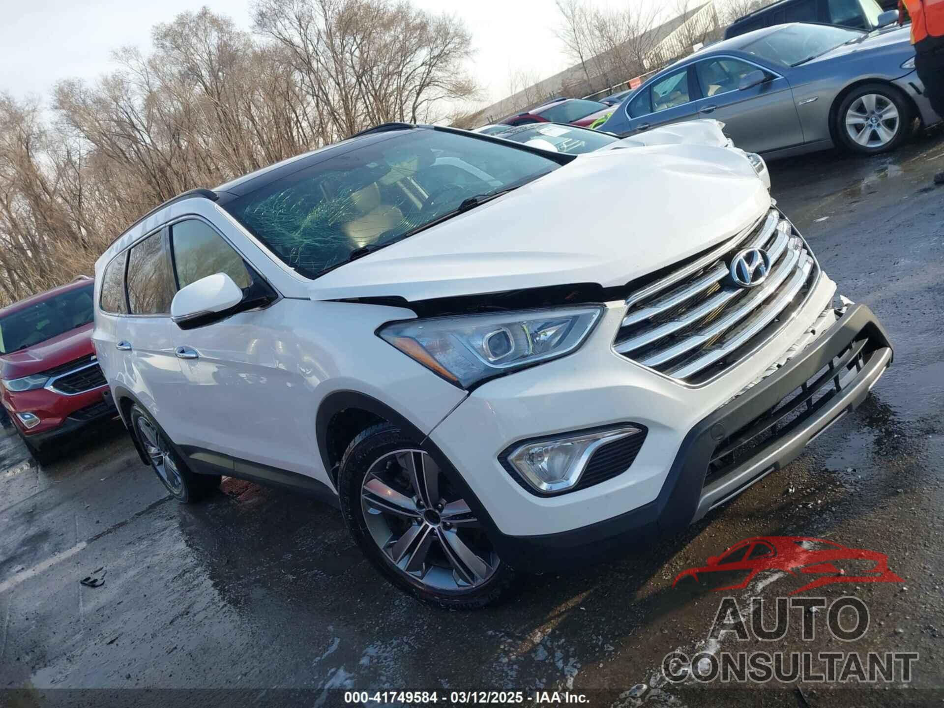 HYUNDAI SANTA FE 2016 - KM8SR4HF2GU133307