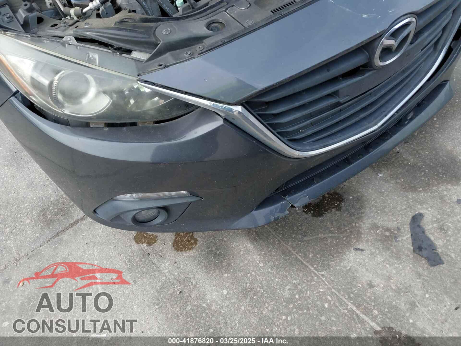 MAZDA MAZDA3 2015 - JM1BM1L79F1218498