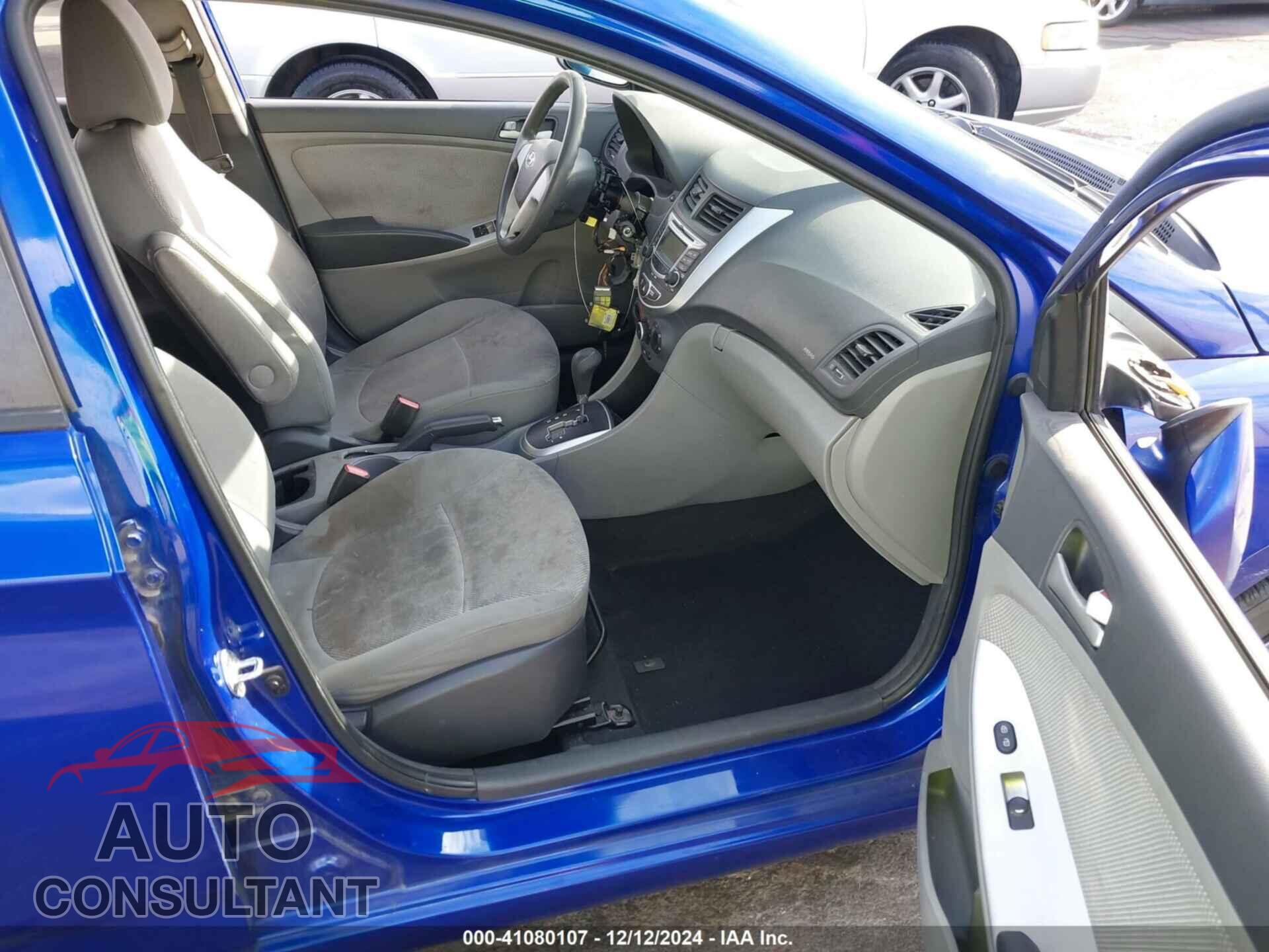 HYUNDAI ACCENT 2013 - KMHCT4AE6DU415775