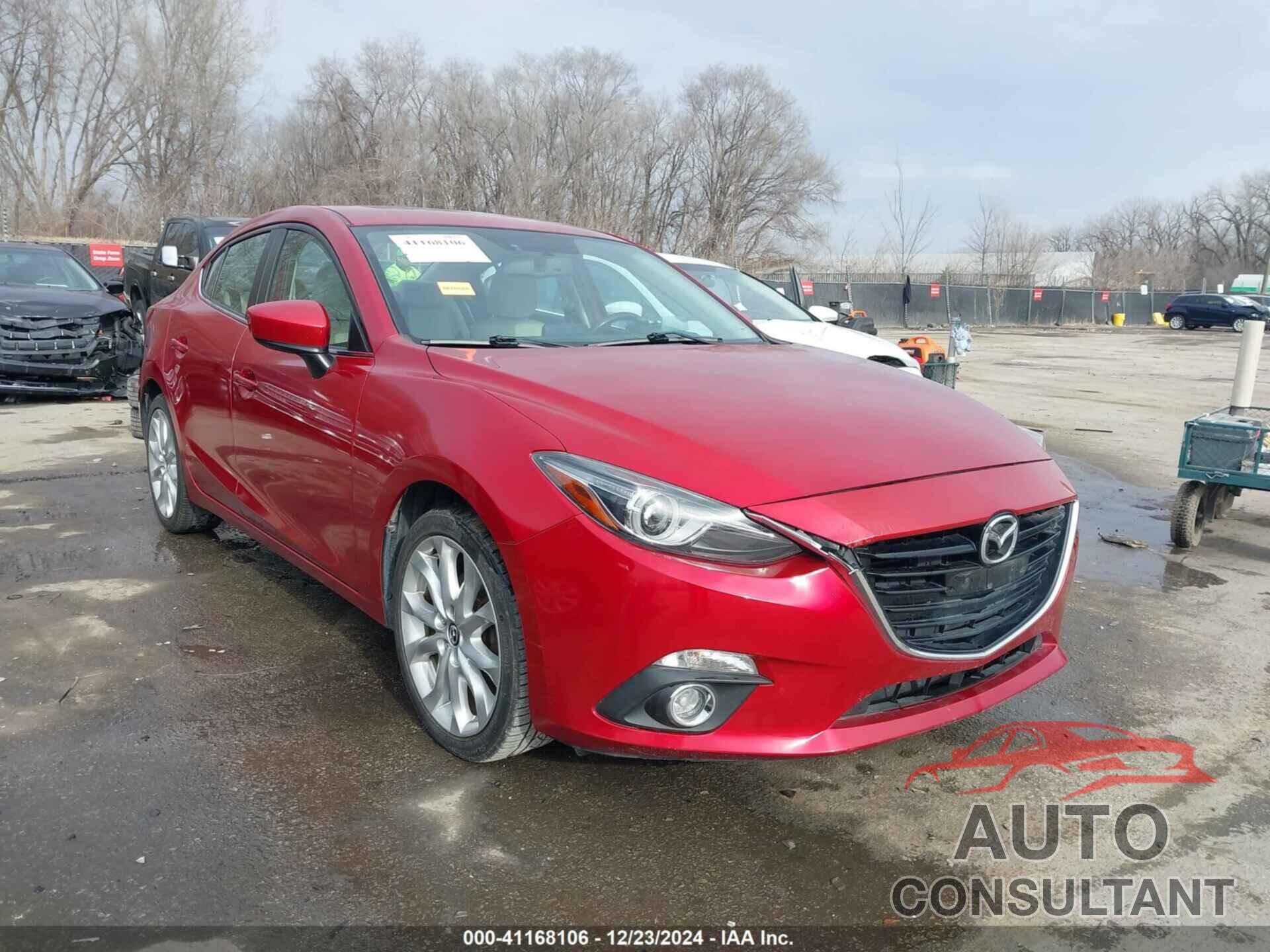 MAZDA MAZDA3 2014 - JM1BM1W36E1155710