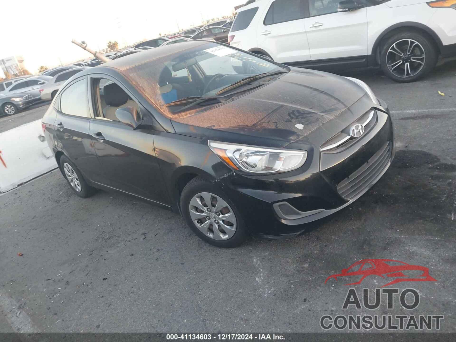 HYUNDAI ACCENT 2017 - KMHCT4AE1HU275141