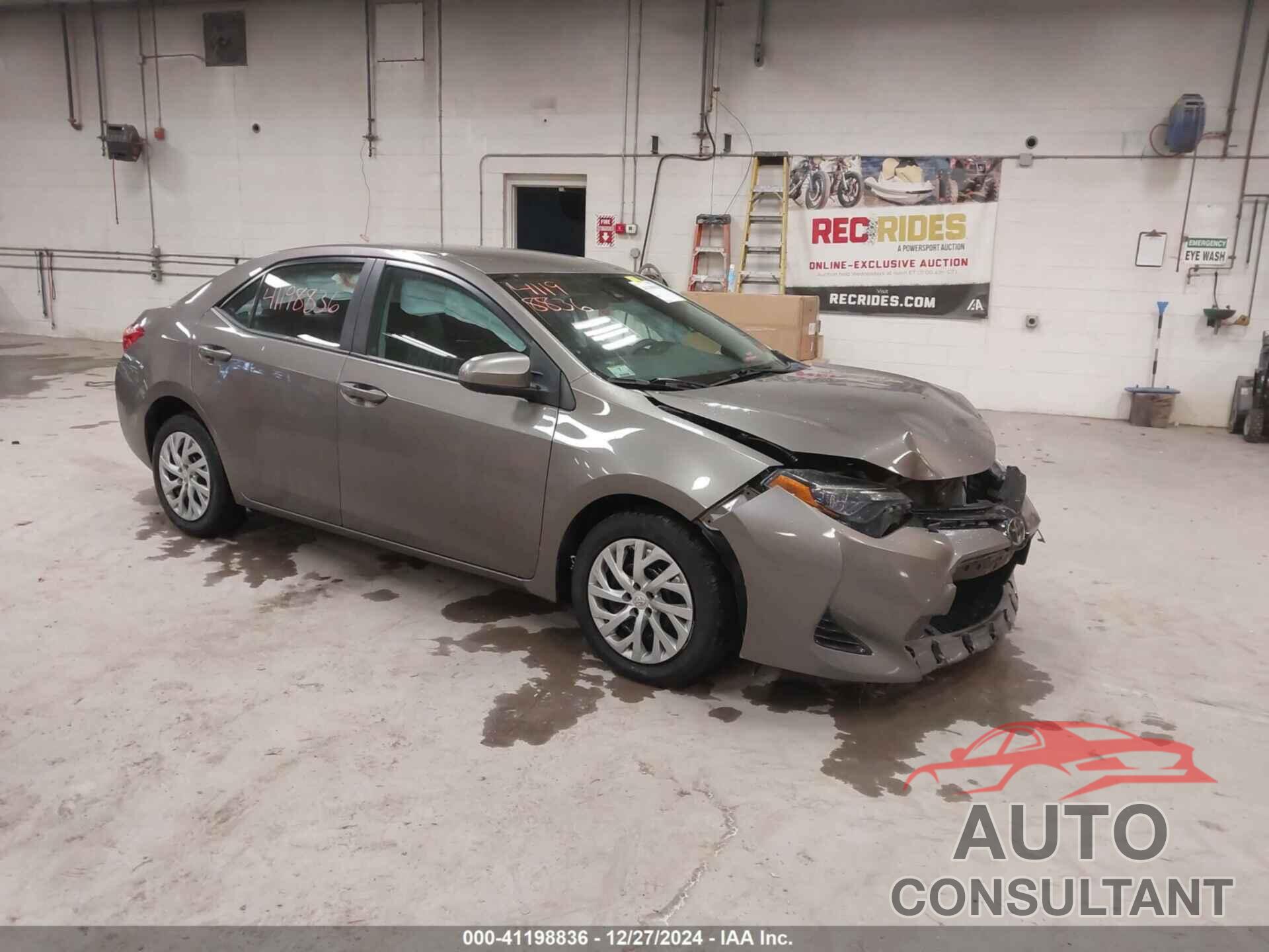 TOYOTA COROLLA 2018 - 2T1BURHE1JC041200