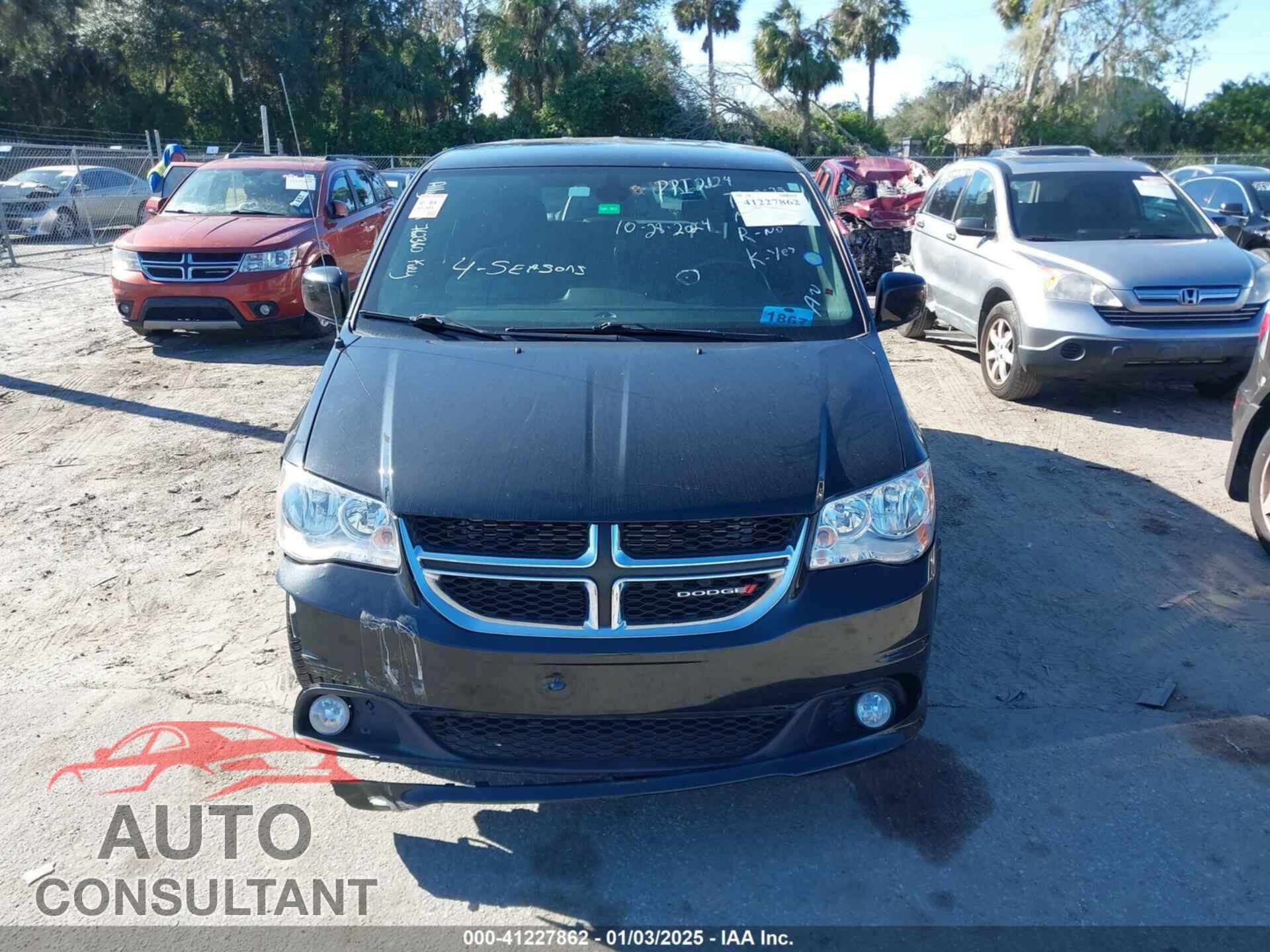 DODGE GRAND CARAVAN 2019 - 2C4RDGBG3KR762360