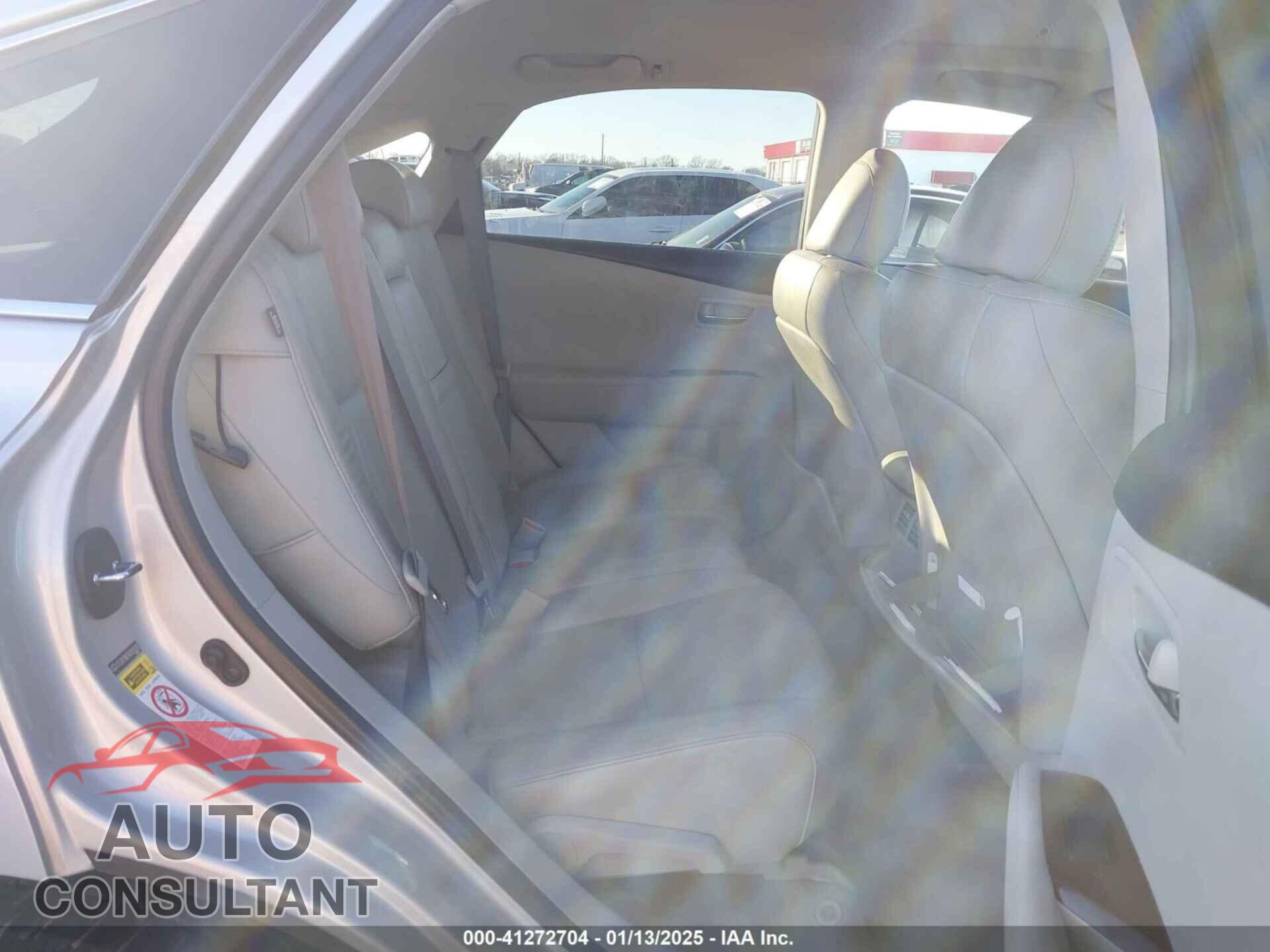 LEXUS RX 350 2010 - 2T2ZK1BA7AC020326