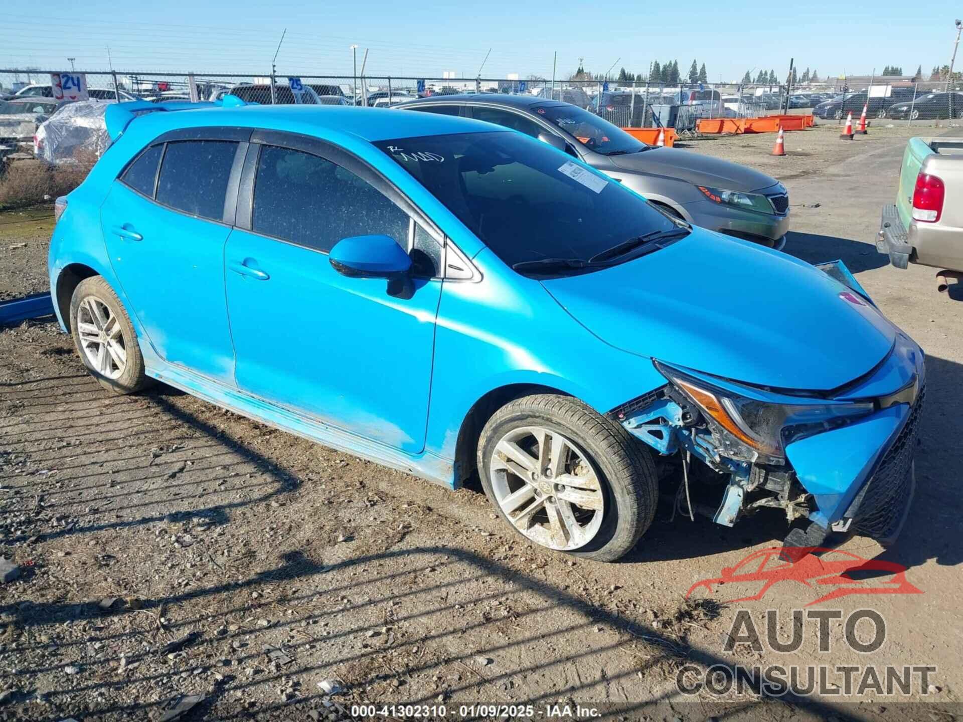 TOYOTA COROLLA 2019 - JTNK4RBE5K3061447