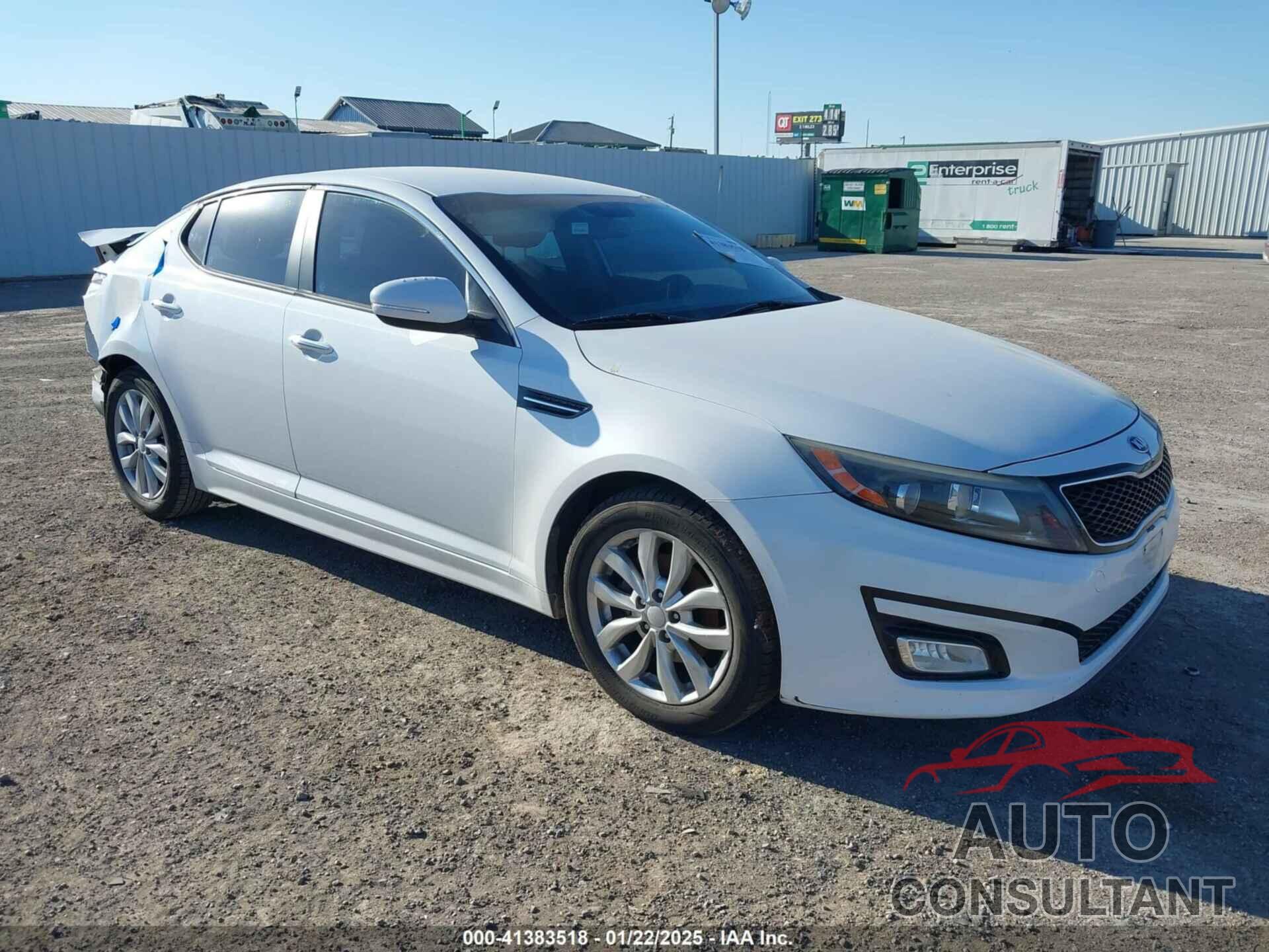 KIA OPTIMA 2015 - 5XXGN4A7XFG492143