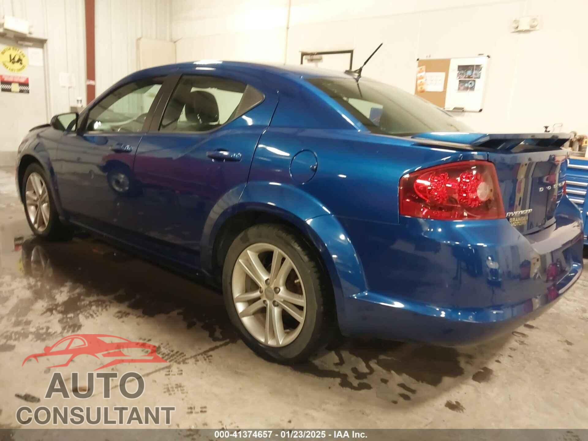 DODGE AVENGER 2012 - 1C3CDZCB3CN311629