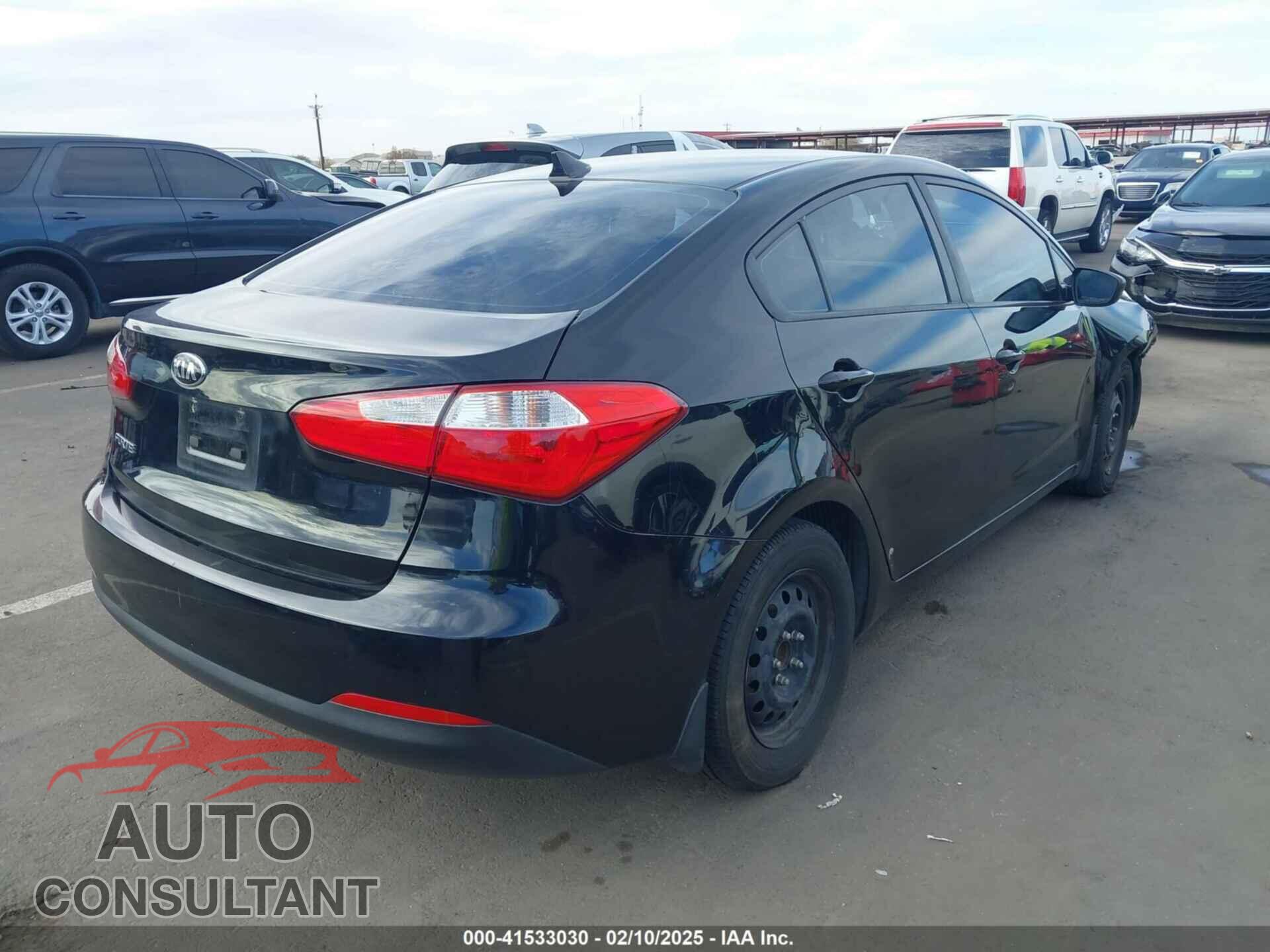 KIA FORTE 2016 - KNAFK4A64G5461128
