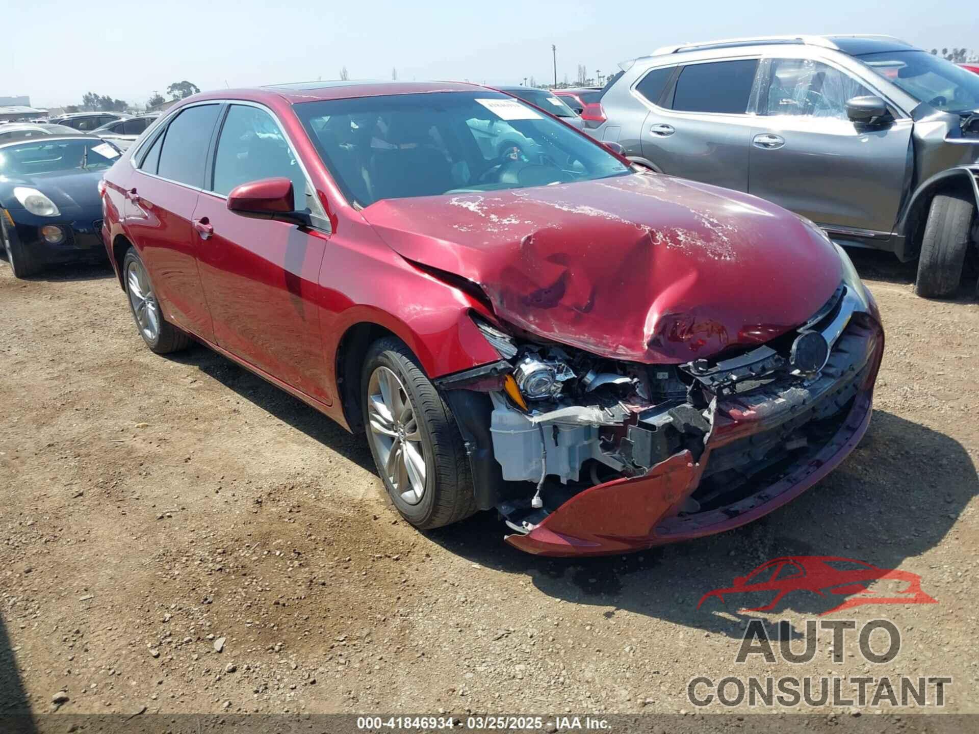 TOYOTA CAMRY 2017 - 4T1BF1FK4HU686257