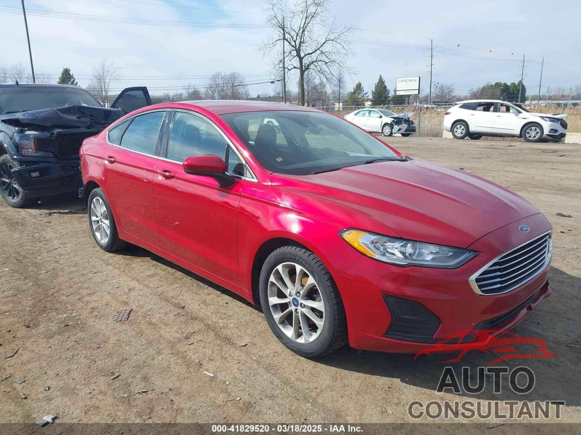 FORD FUSION 2020 - 3FA6P0HD9LR108222
