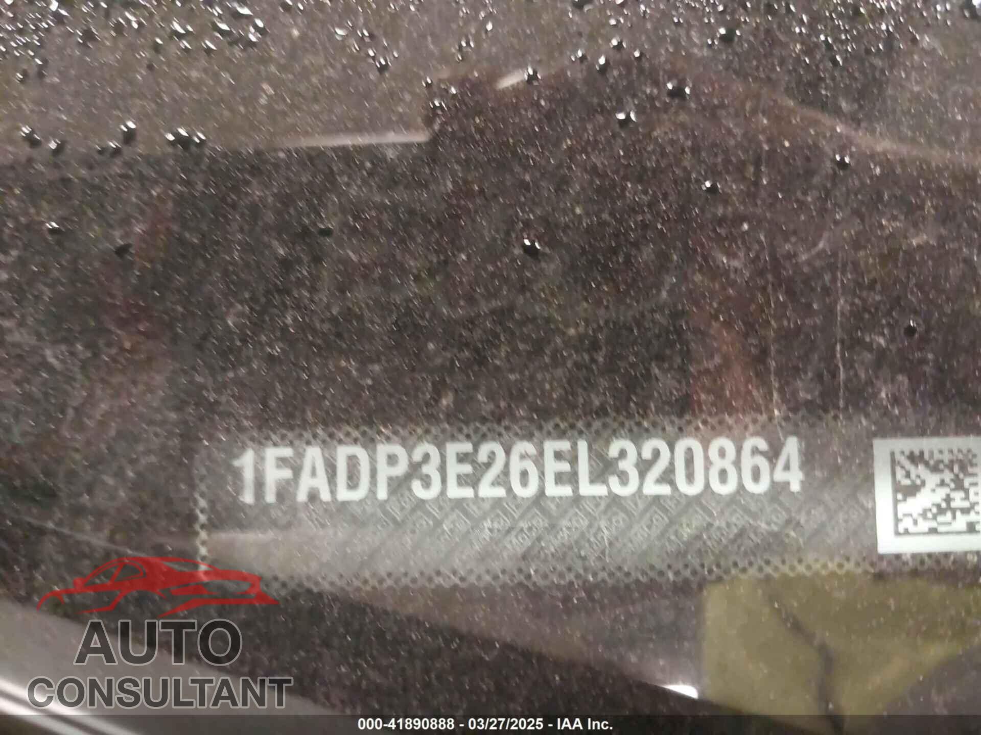 FORD FOCUS 2014 - 1FADP3E26EL320864
