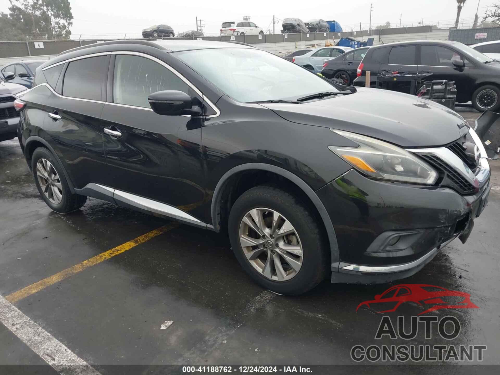 NISSAN MURANO 2018 - 5N1AZ2MG6JN155973
