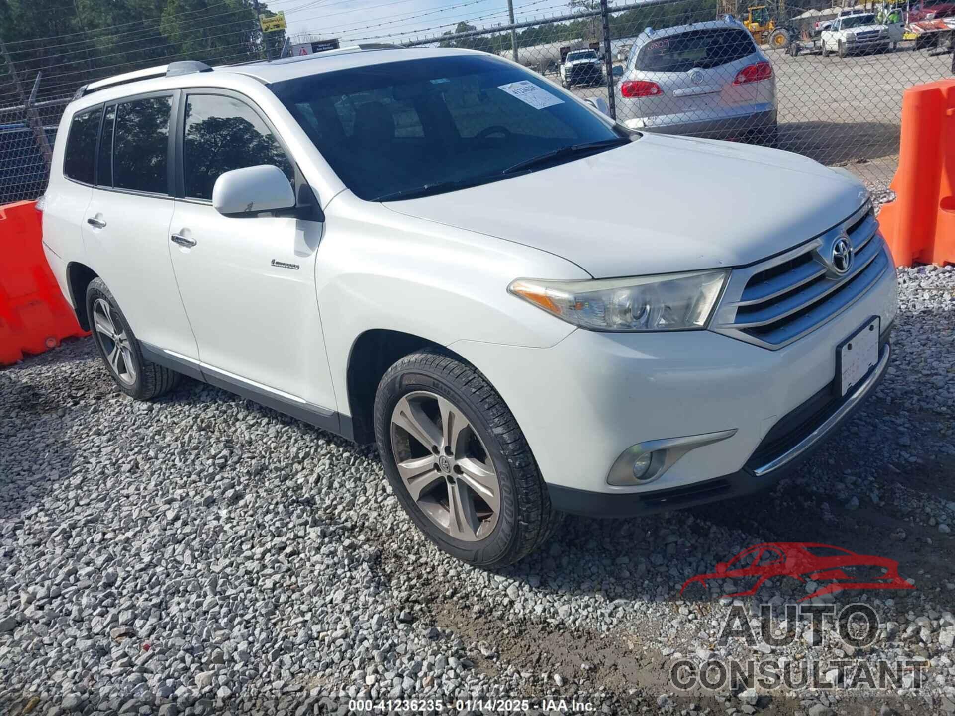 TOYOTA HIGHLANDER 2011 - 5TDYK3EH6BS027376