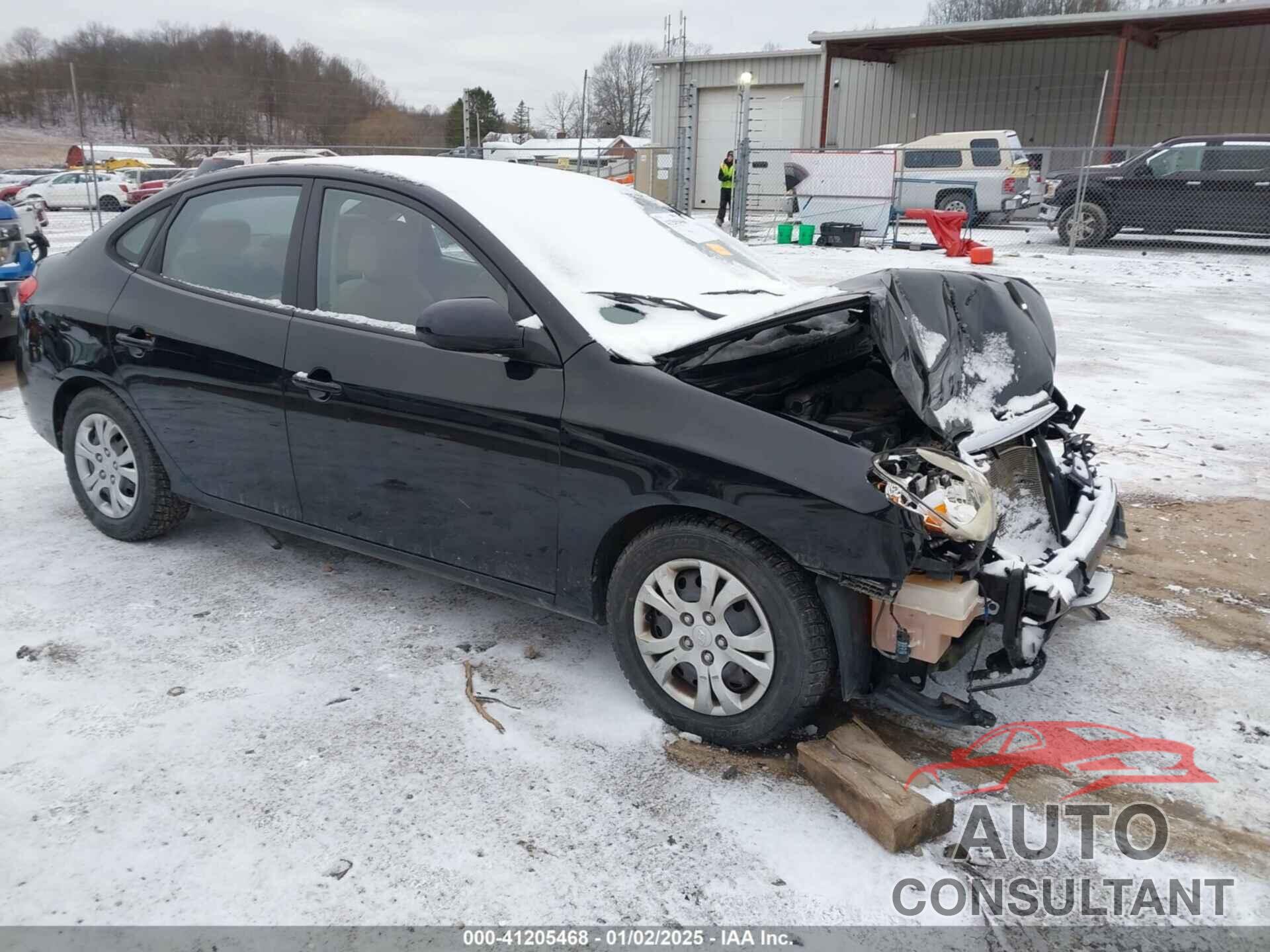 HYUNDAI ELANTRA 2010 - KMHDU4AD9AU186125