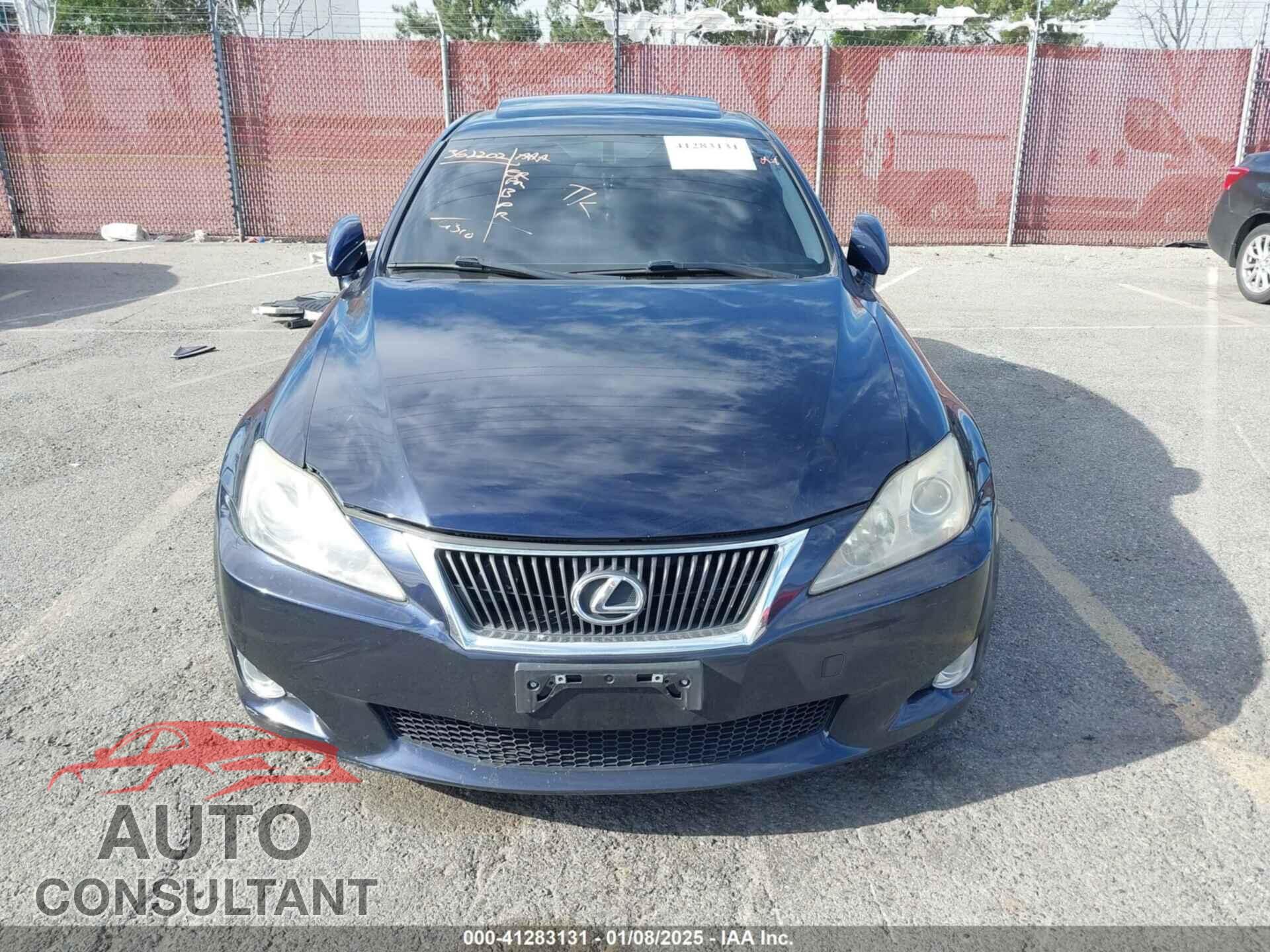 LEXUS IS 250 2010 - JTHBF5C22A2099555