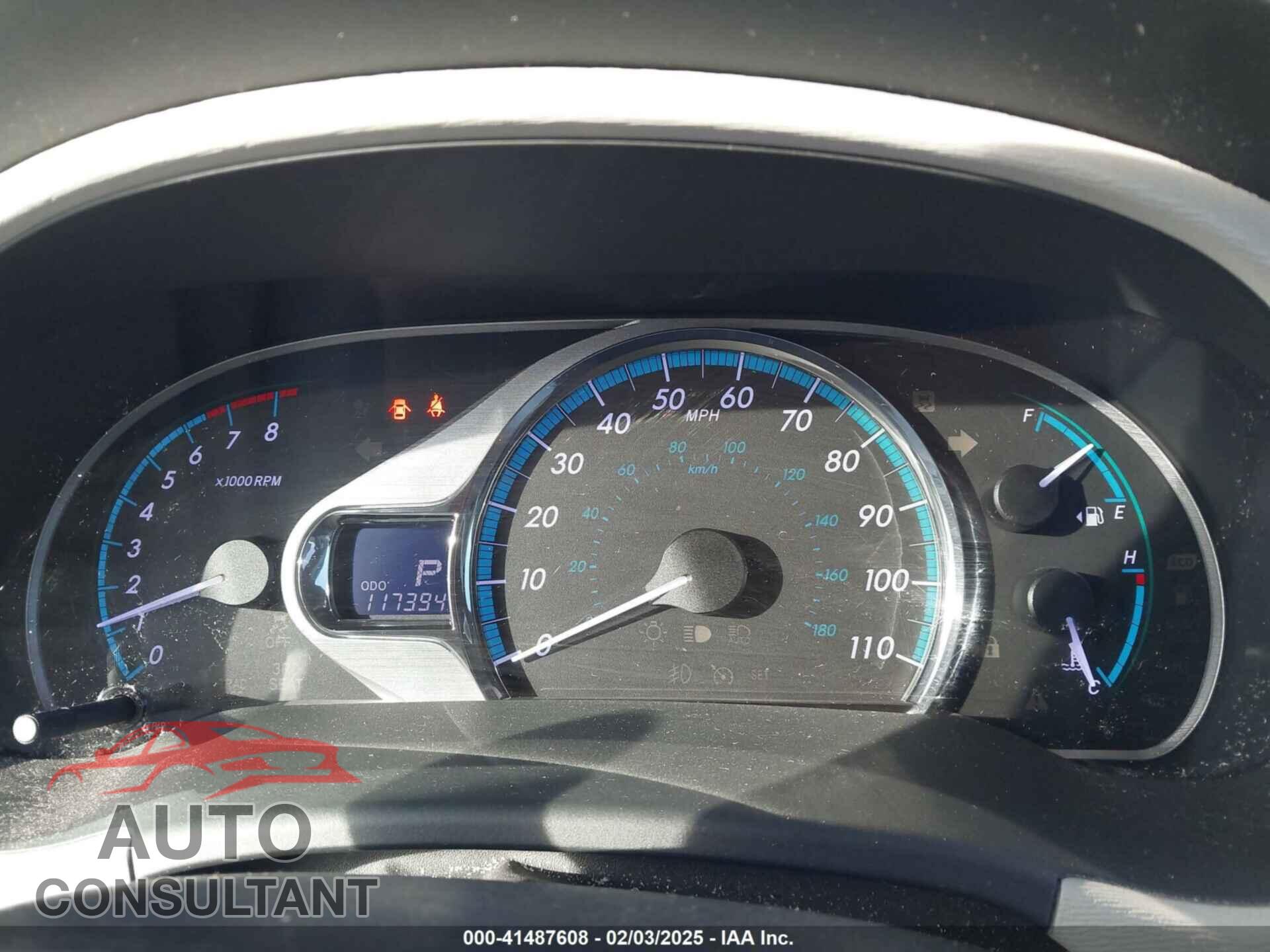 TOYOTA SIENNA 2012 - 5TDYK3DC8CS213556