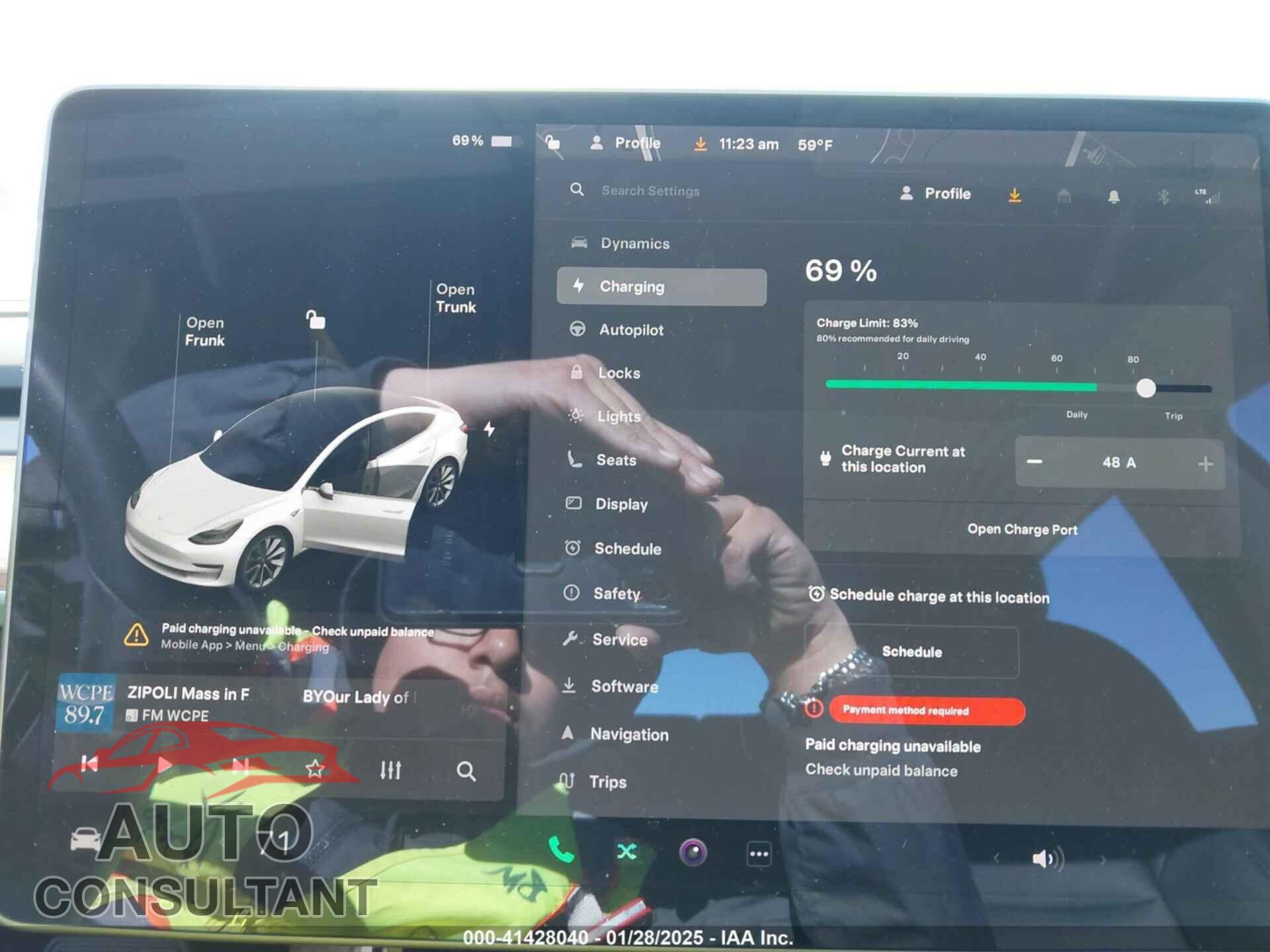 TESLA MODEL 3 2020 - 5YJ3E1EB9LF746824