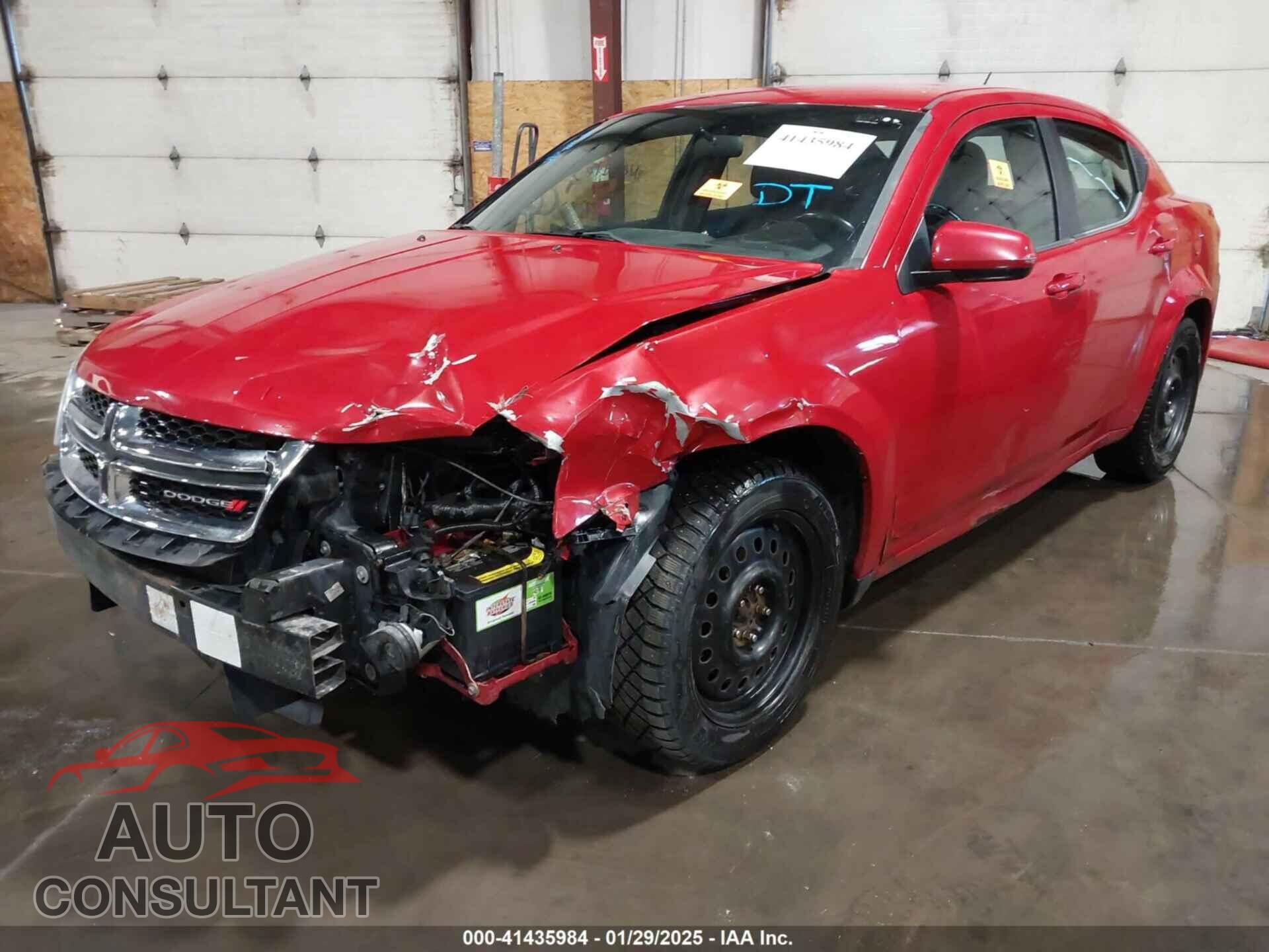 DODGE AVENGER 2011 - 1B3BD1FB9BN583641