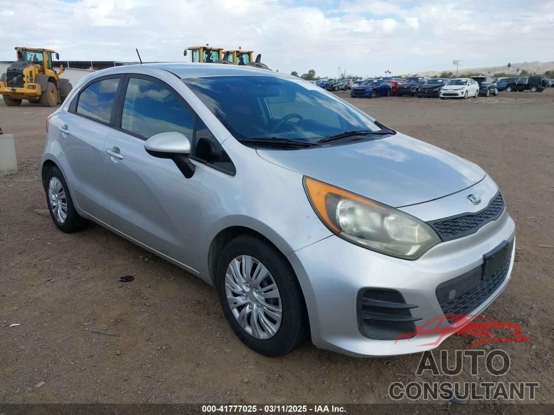 KIA RIO 2016 - KNADM5A39G6676589