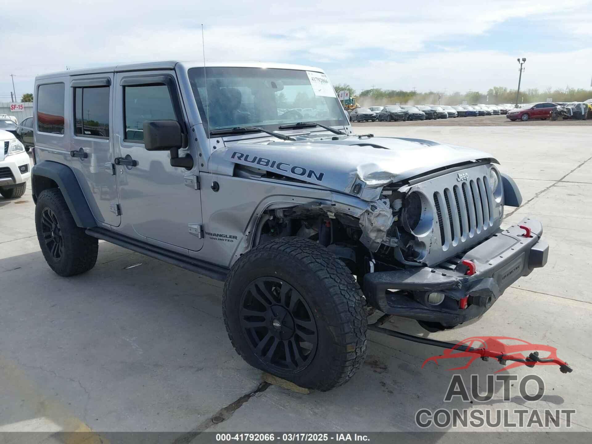 JEEP WRANGLER UNLIMITED 2015 - 1C4HJWFG6FL762537