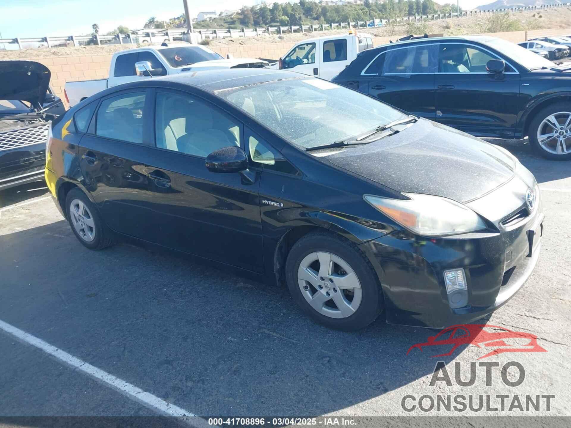 TOYOTA PRIUS 2011 - JTDKN3DU8B0311221