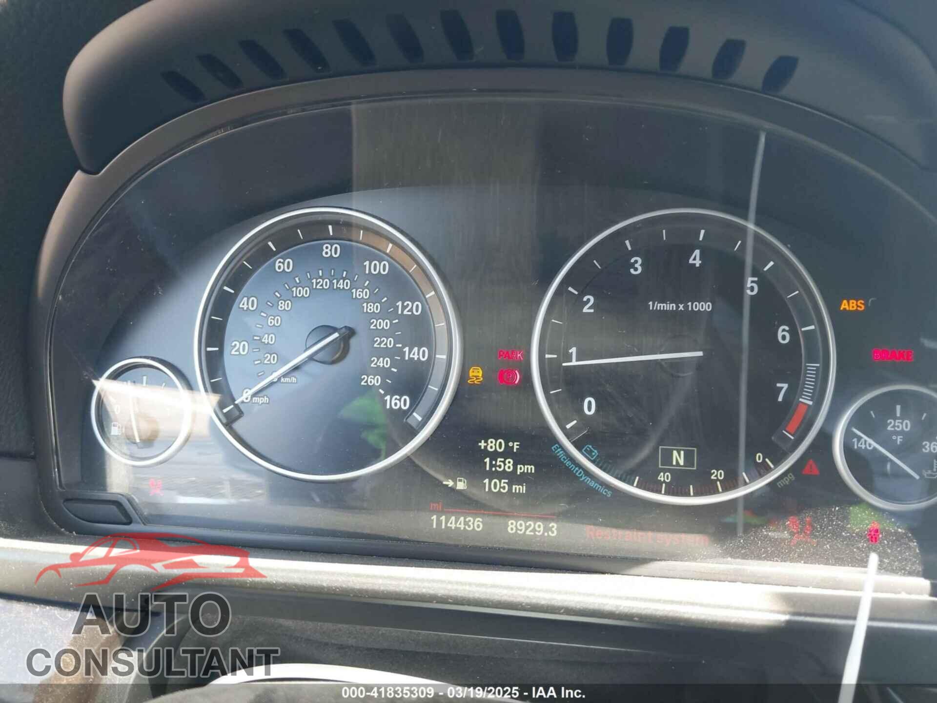 BMW 528I 2014 - WBA5A5C55ED500014