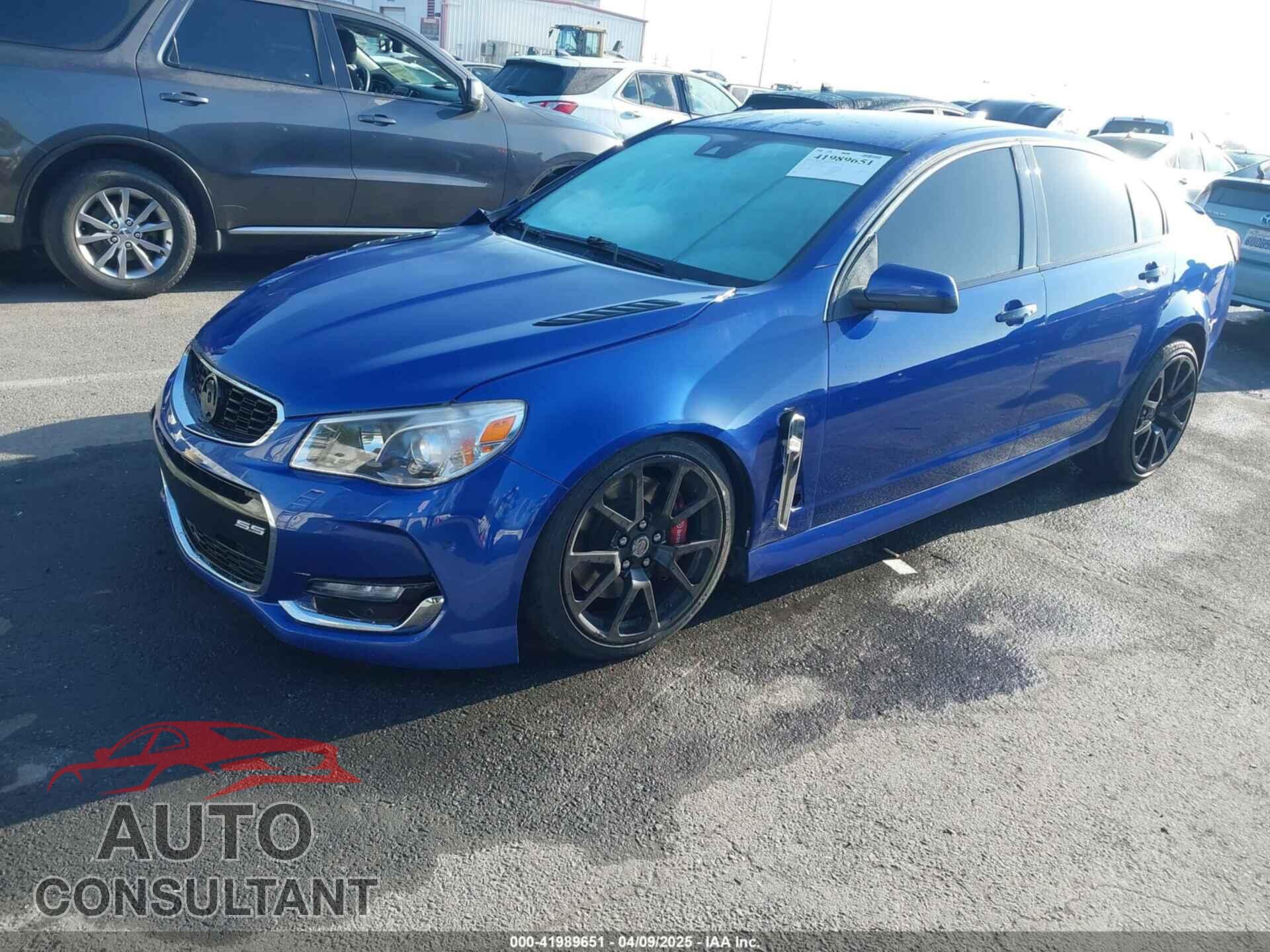 CHEVROLET SS 2017 - 6G3F15RW3HL302049