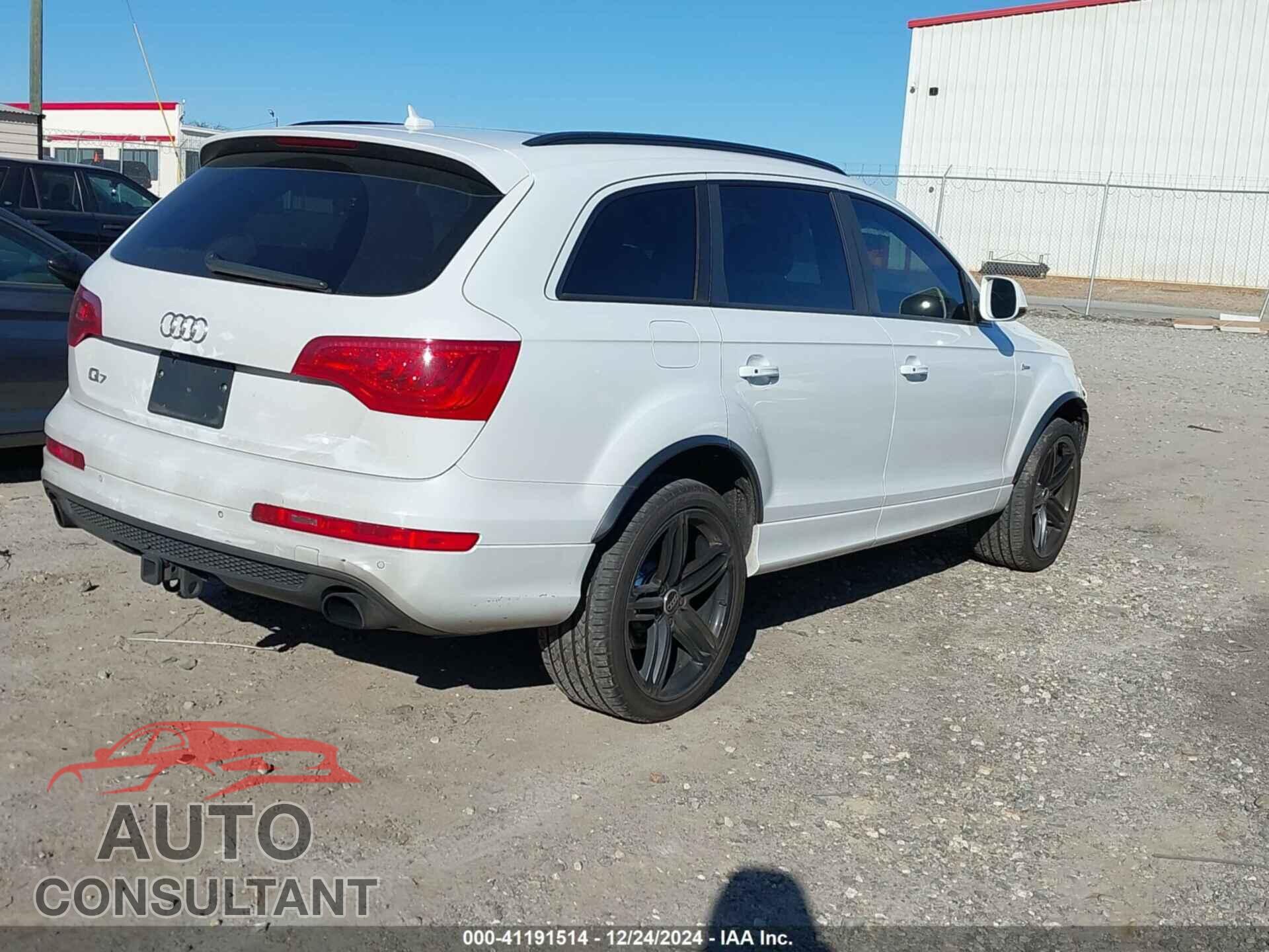 AUDI Q7 2013 - WA1DGAFE2DD010818