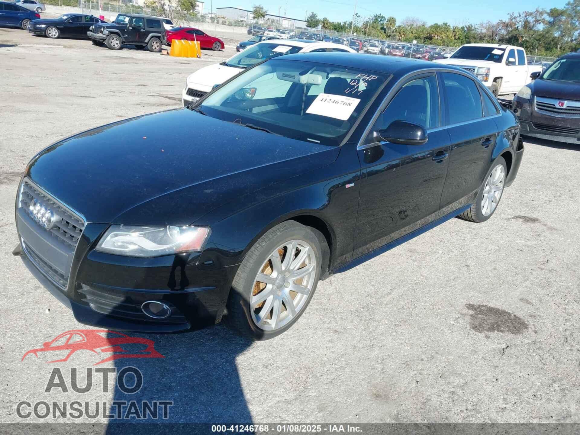 AUDI A4 2012 - WAUEFAFL2CN018533