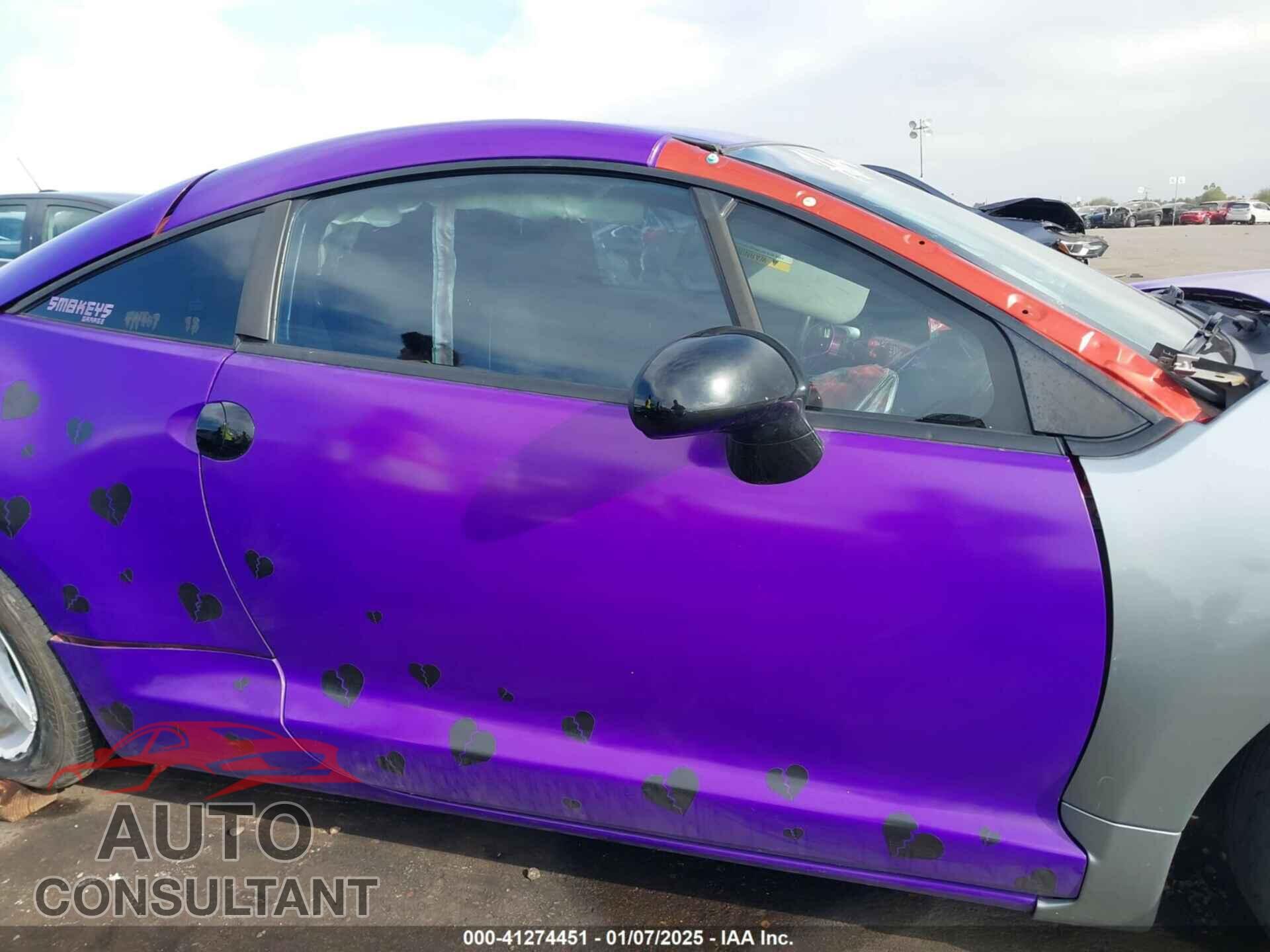 MITSUBISHI ECLIPSE 2009 - 4A3AK24F19E040657