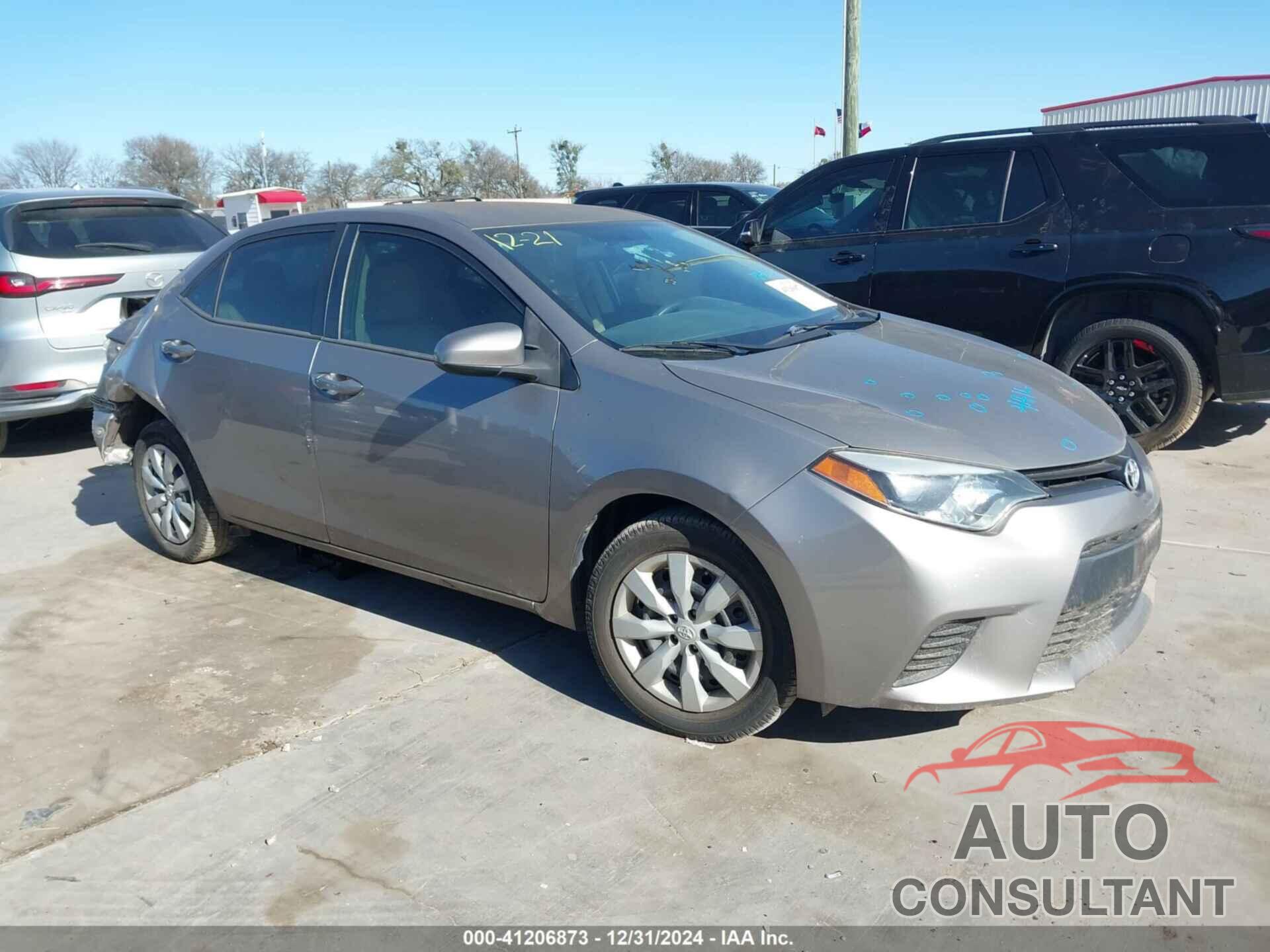 TOYOTA COROLLA 2014 - 5YFBURHE9EP154432